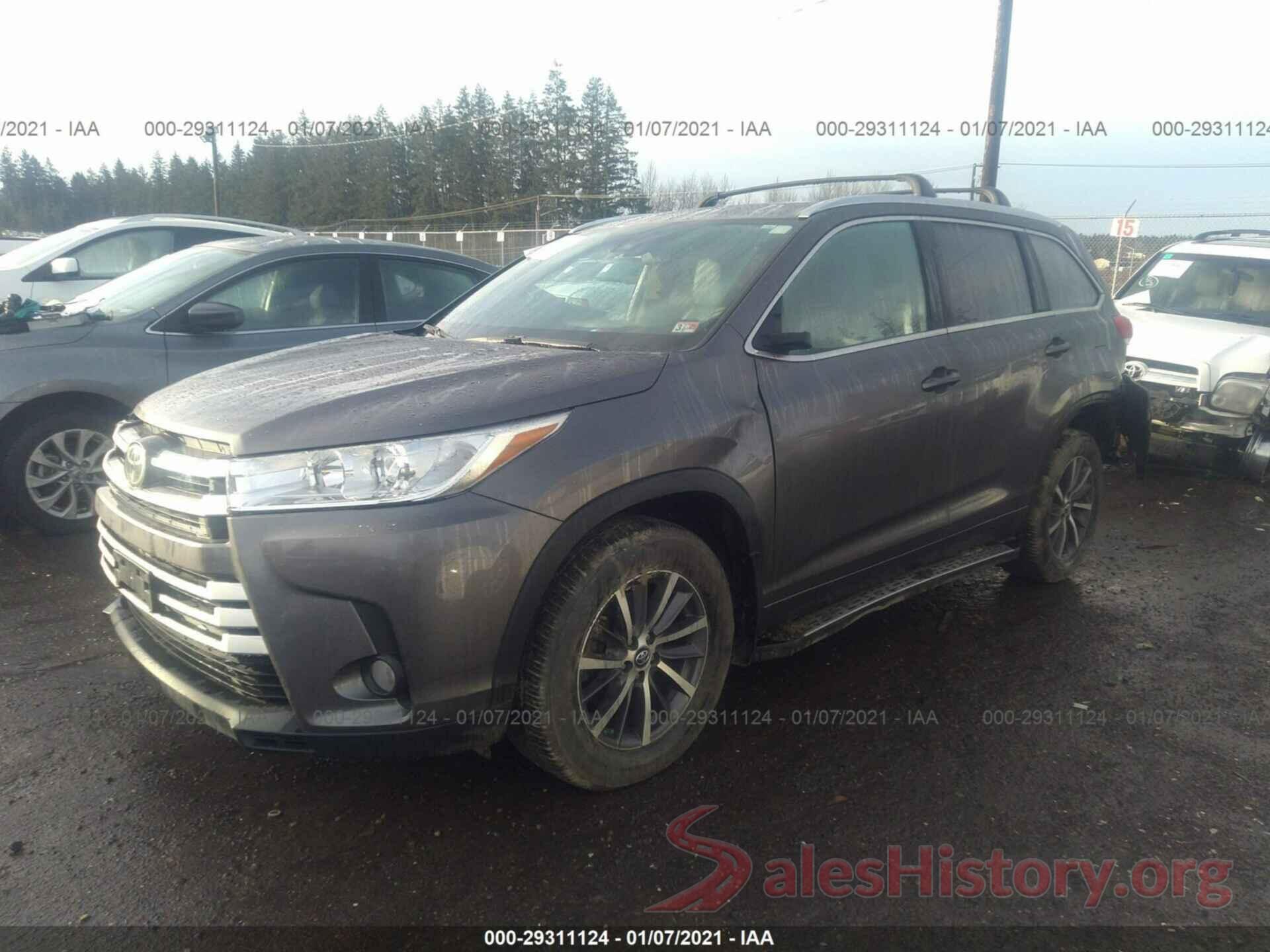 5TDJZRFH6JS526384 2018 TOYOTA HIGHLANDER