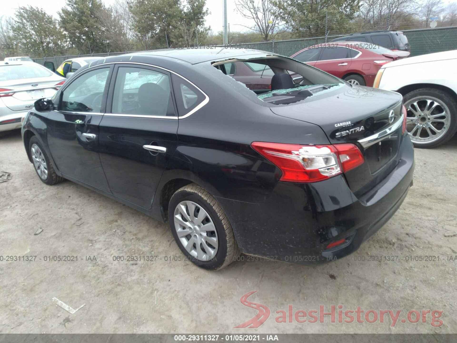 3N1AB7AP8KY264534 2019 NISSAN SENTRA