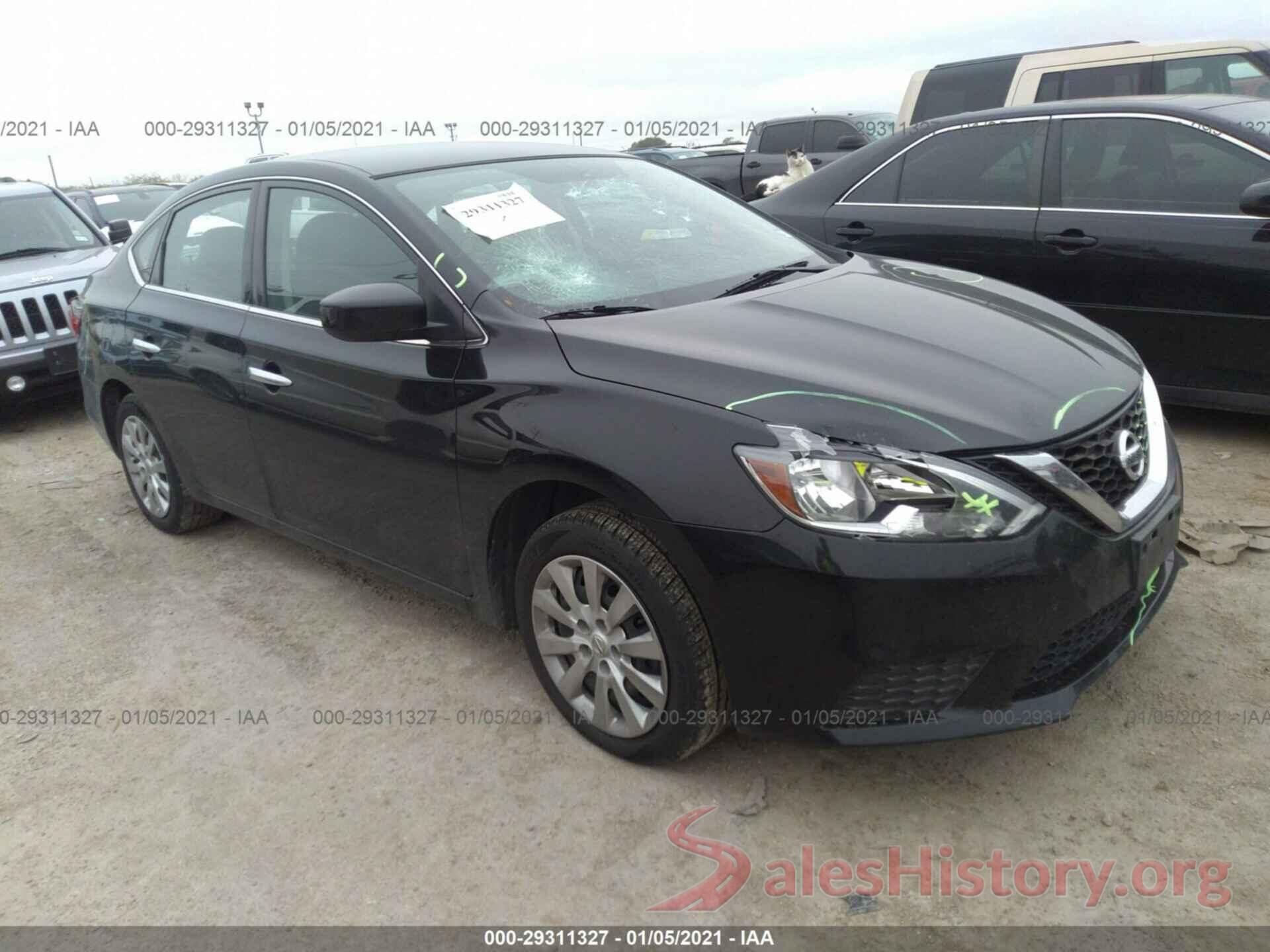 3N1AB7AP8KY264534 2019 NISSAN SENTRA