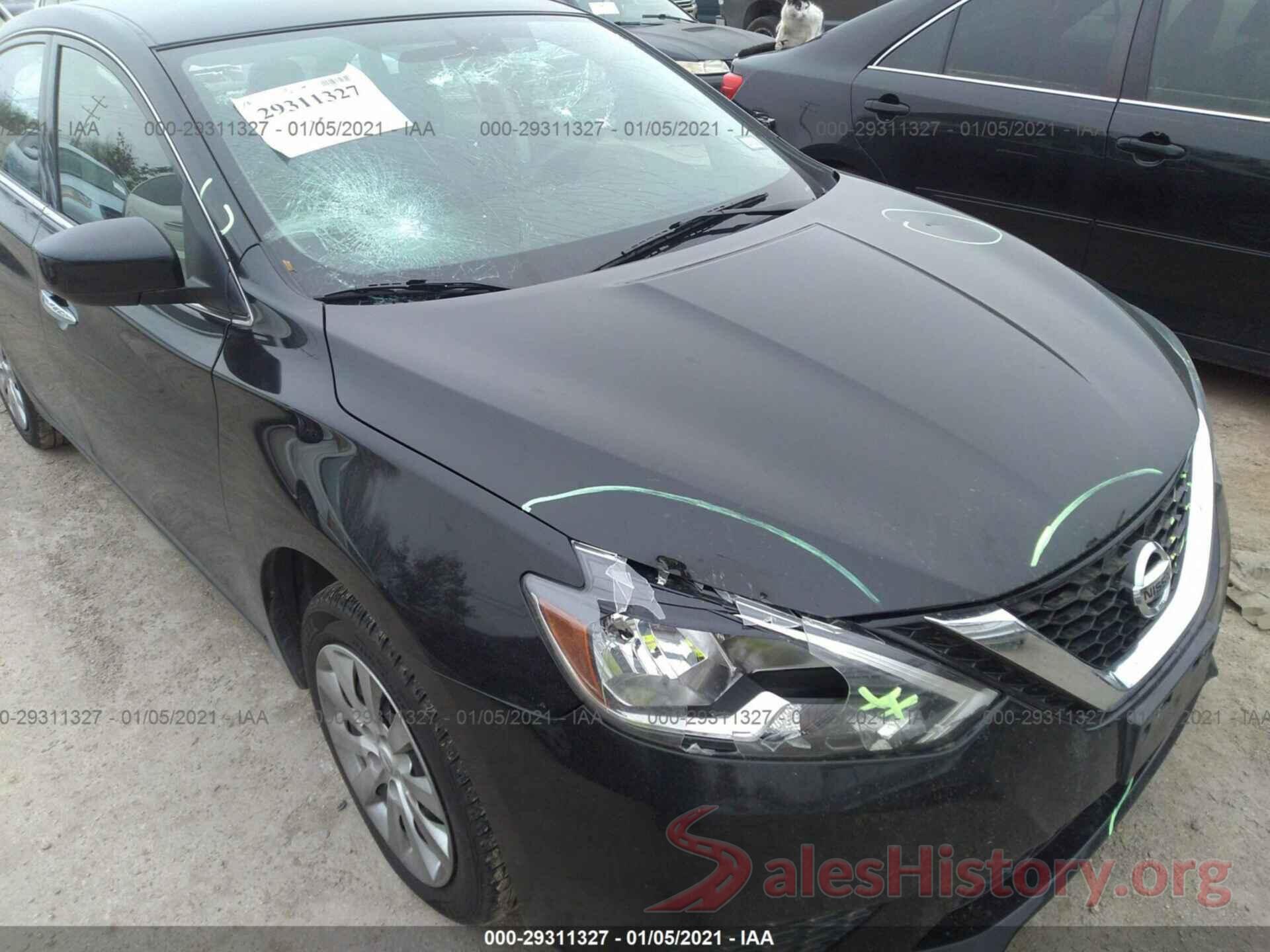 3N1AB7AP8KY264534 2019 NISSAN SENTRA