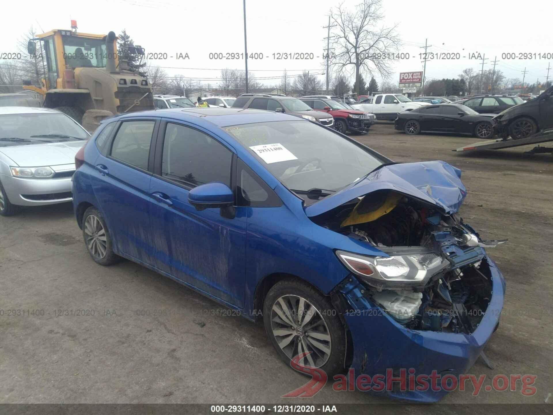 JHMGK5H76GS012495 2016 HONDA FIT