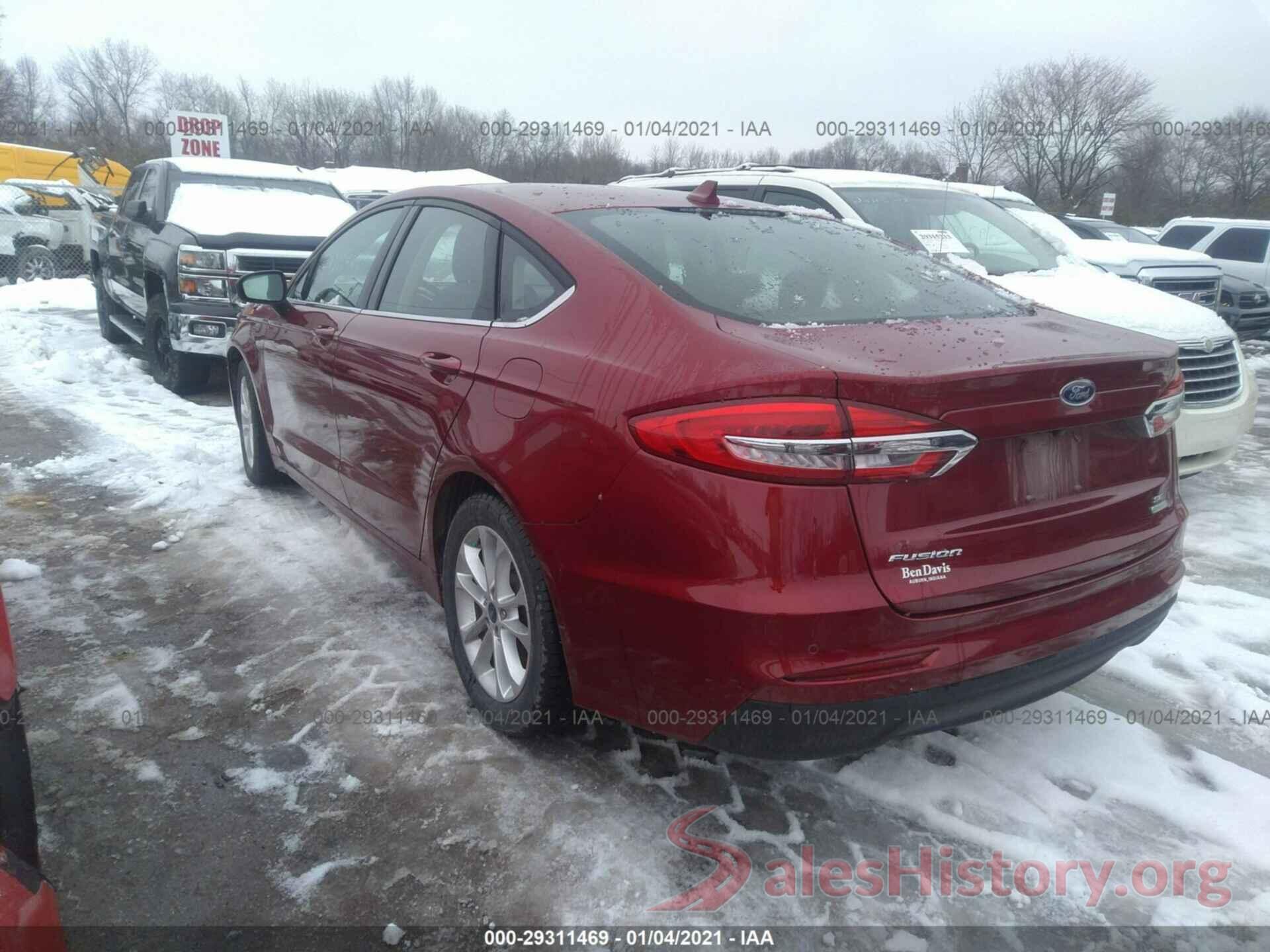 3FA6P0HD6KR131634 2019 FORD FUSION