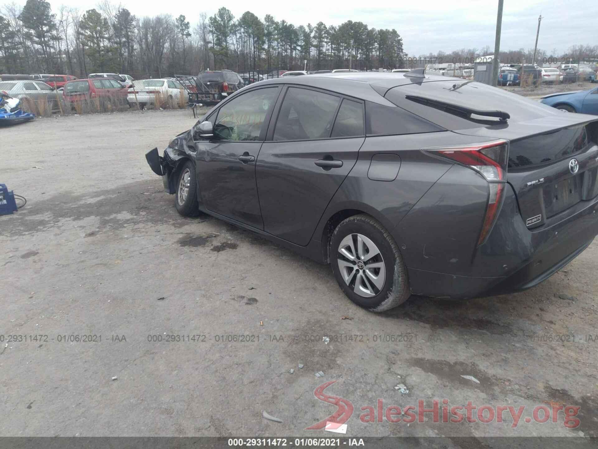 JTDKBRFU6H3056326 2017 TOYOTA PRIUS