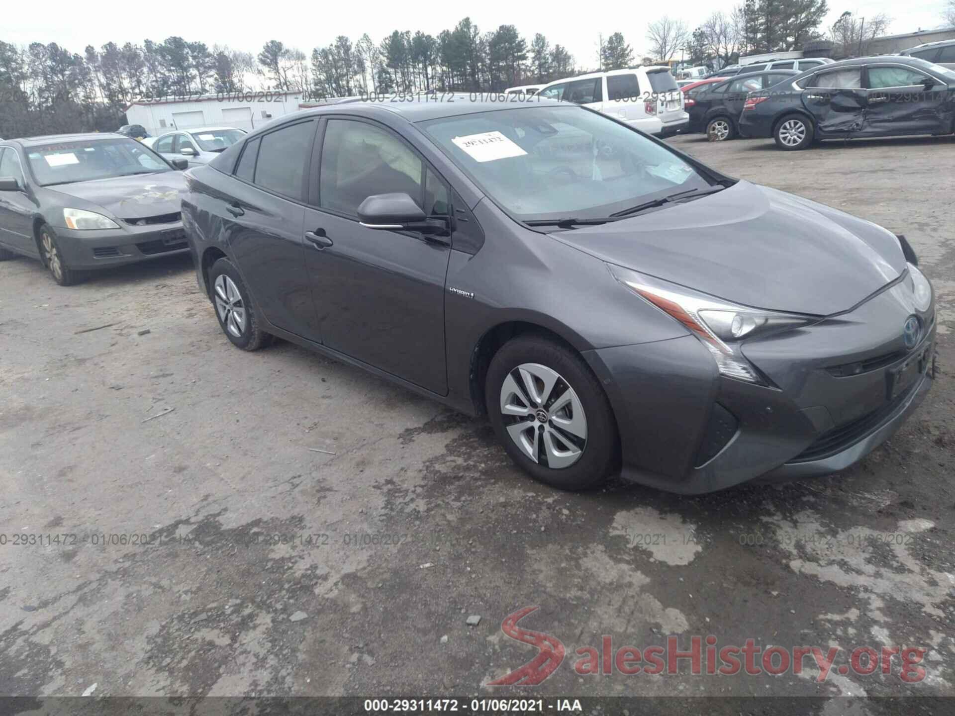 JTDKBRFU6H3056326 2017 TOYOTA PRIUS