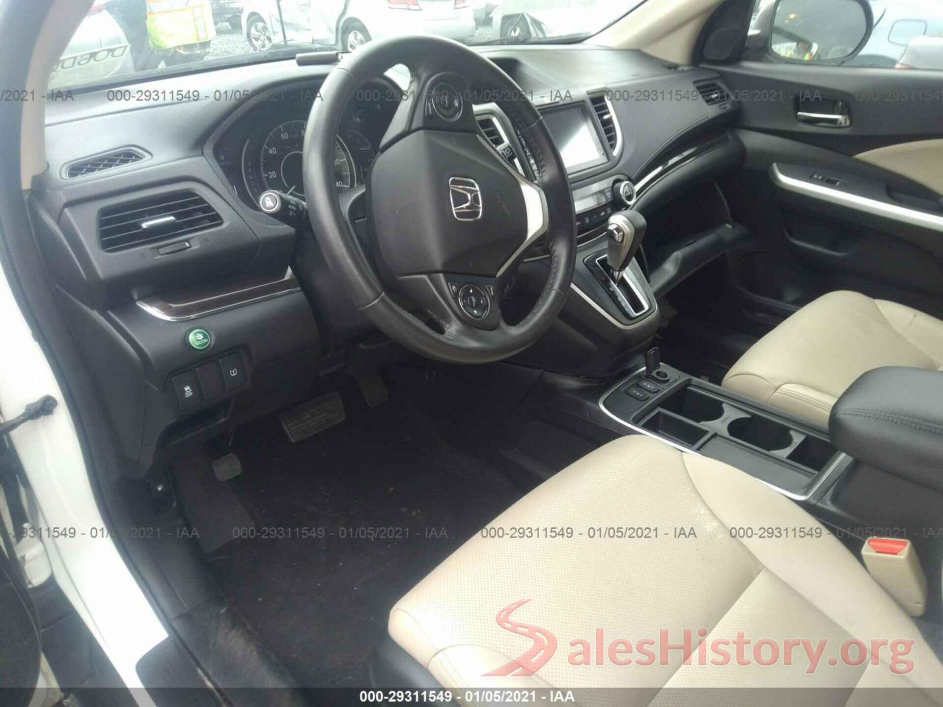 5J6RM4H75GL114695 2016 HONDA CR-V