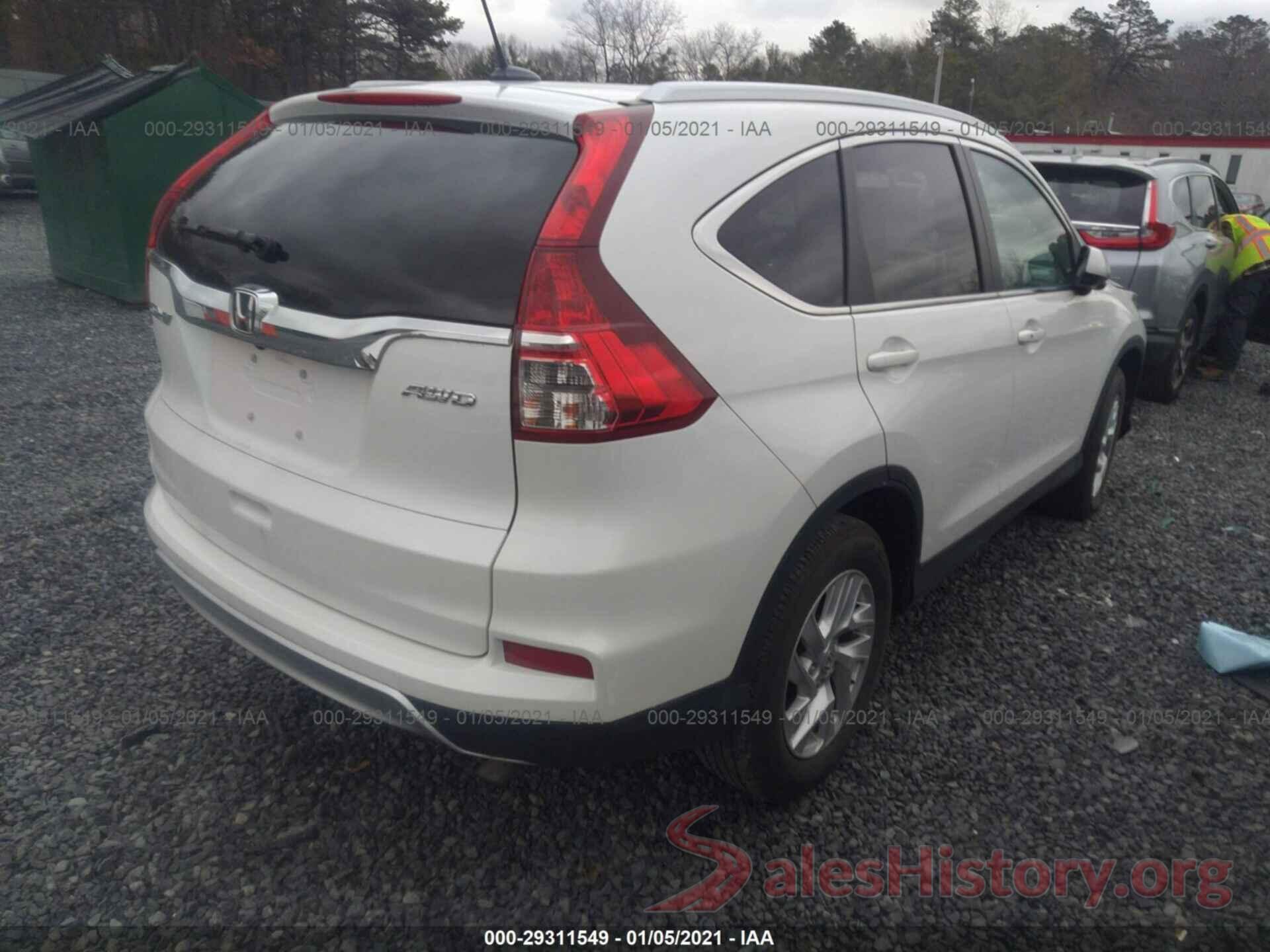 5J6RM4H75GL114695 2016 HONDA CR-V