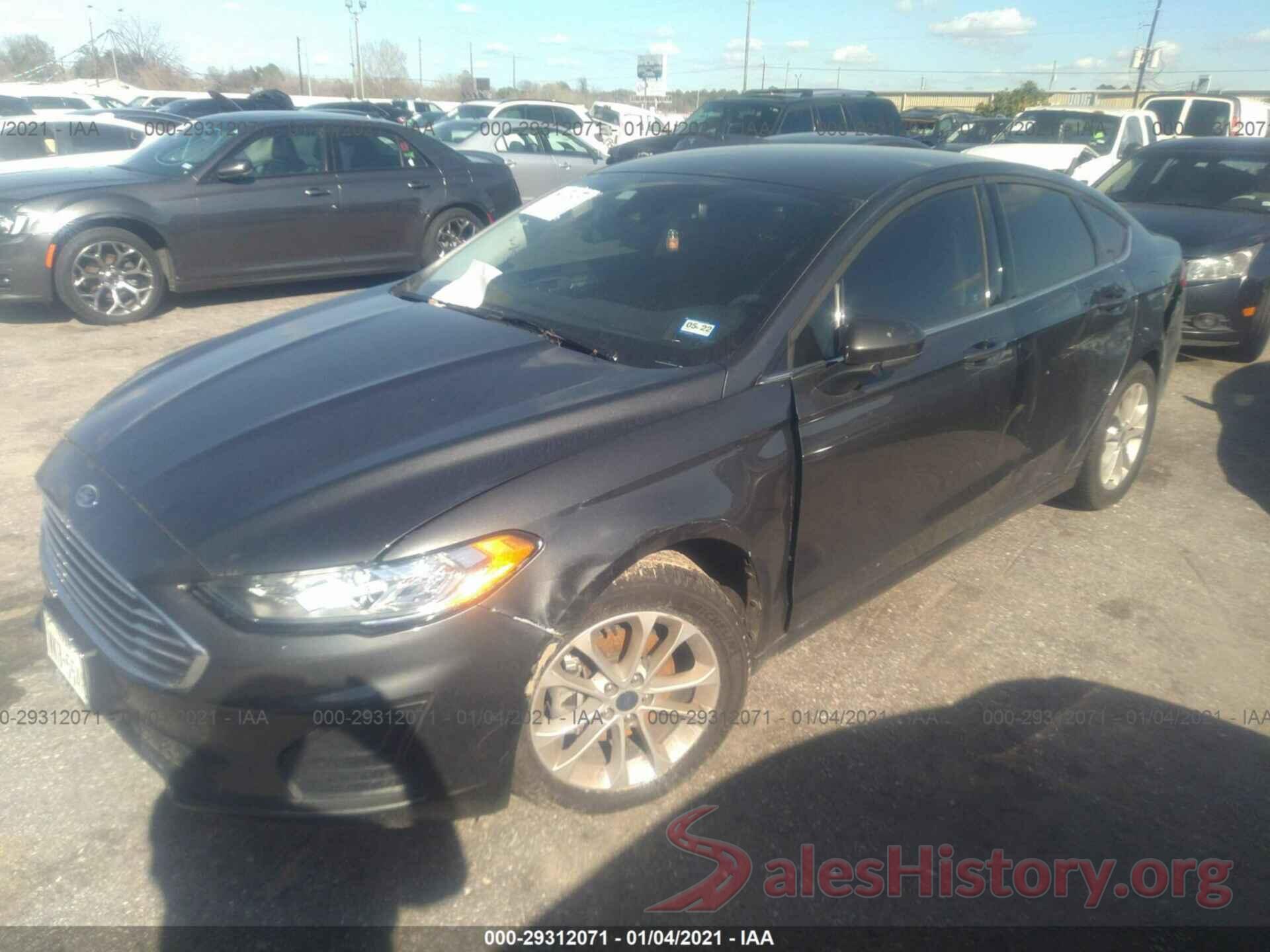 3FA6P0HD4LR168649 2020 FORD FUSION