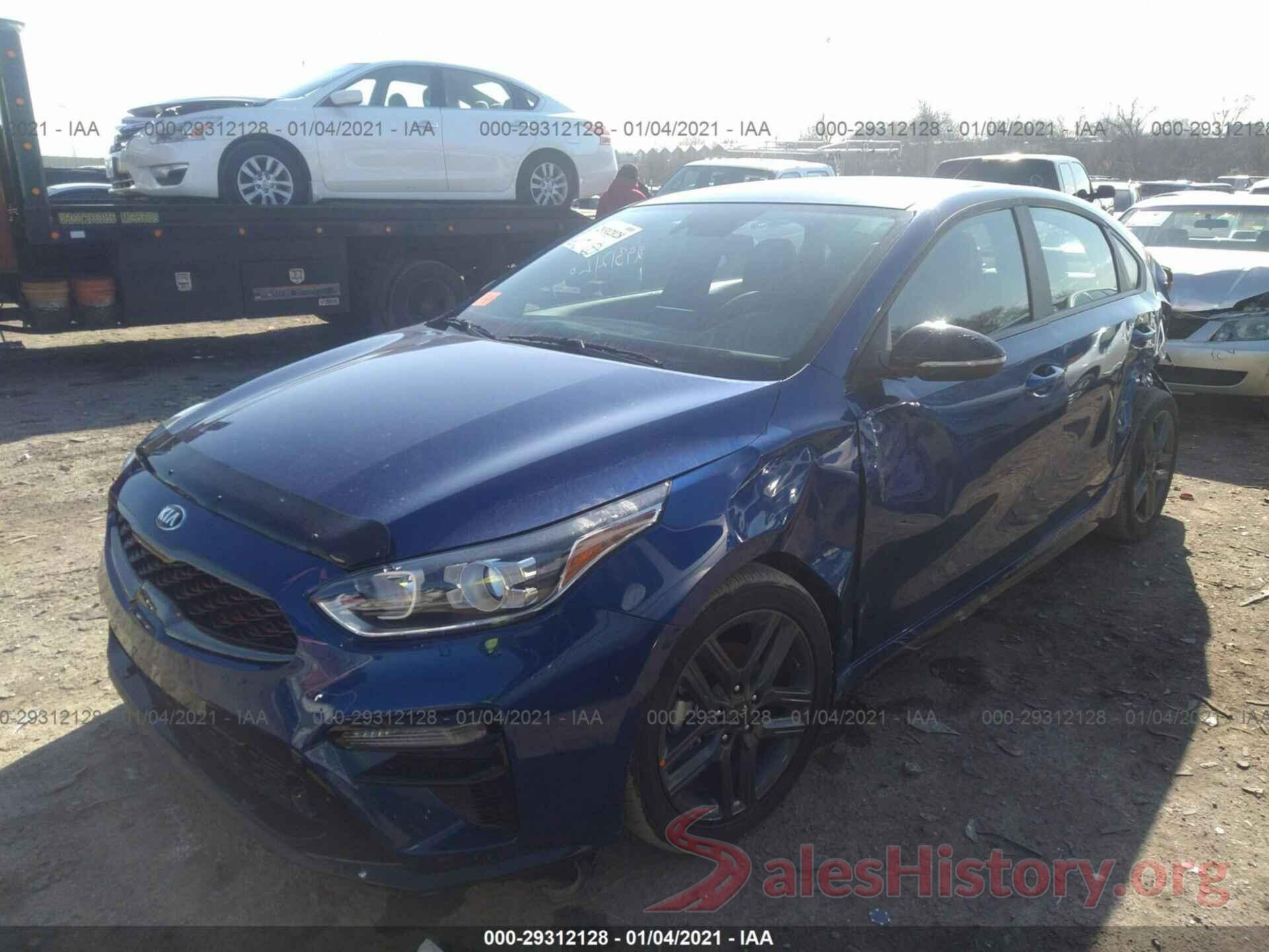 3KPF34AD3LE256610 2020 KIA FORTE