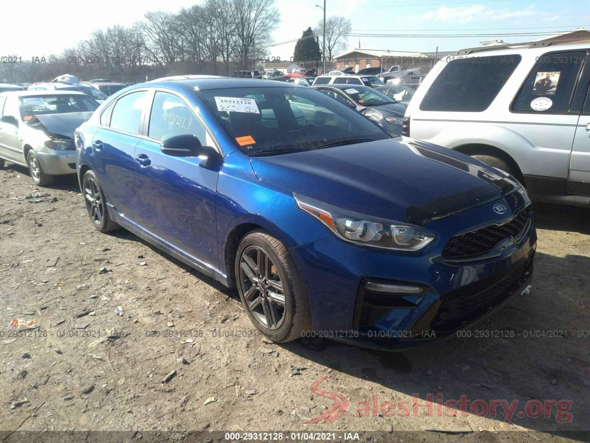 3KPF34AD3LE256610 2020 KIA FORTE