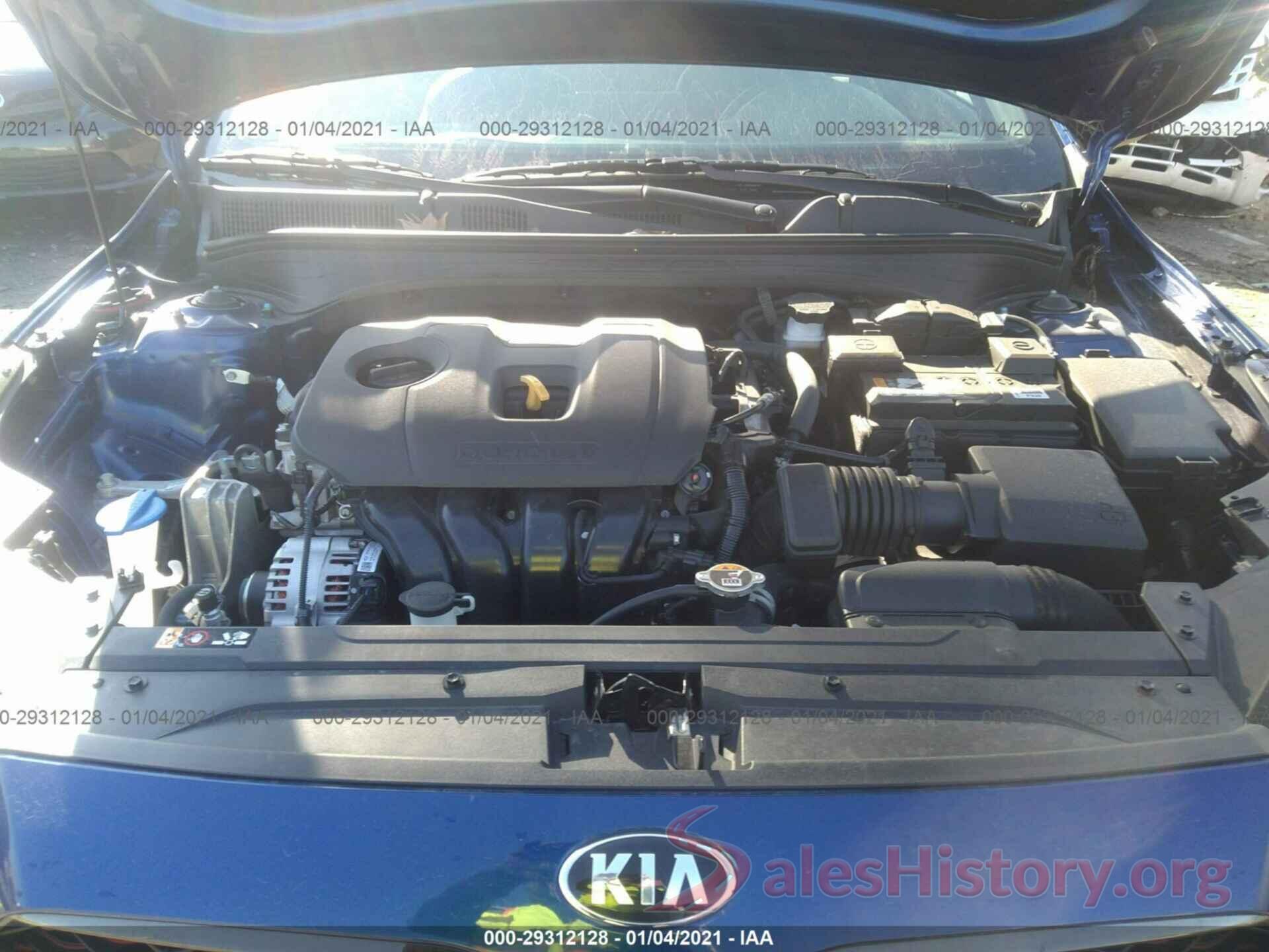 3KPF34AD3LE256610 2020 KIA FORTE