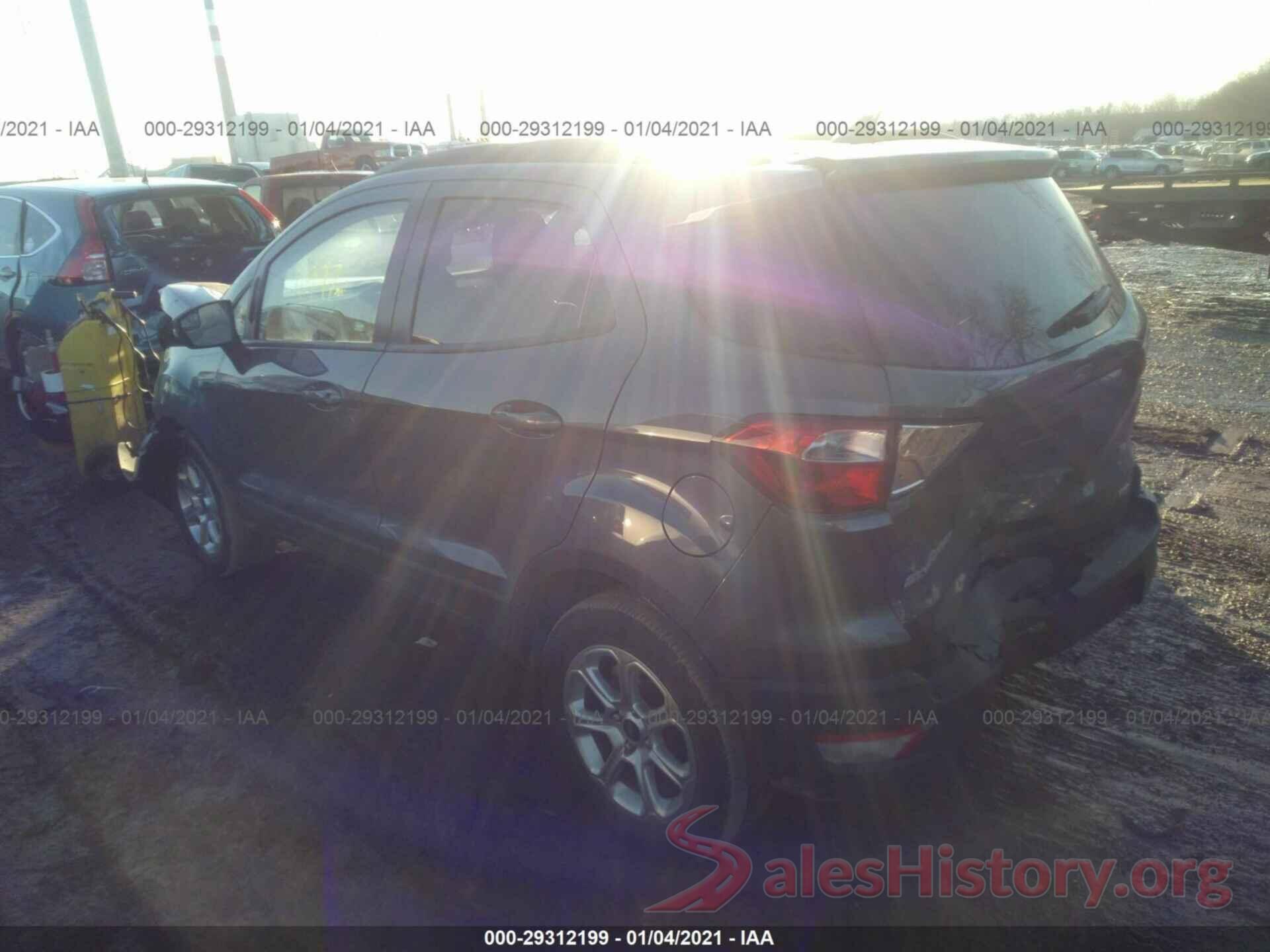 MAJ3S2GE0KC263259 2019 FORD ECOSPORT