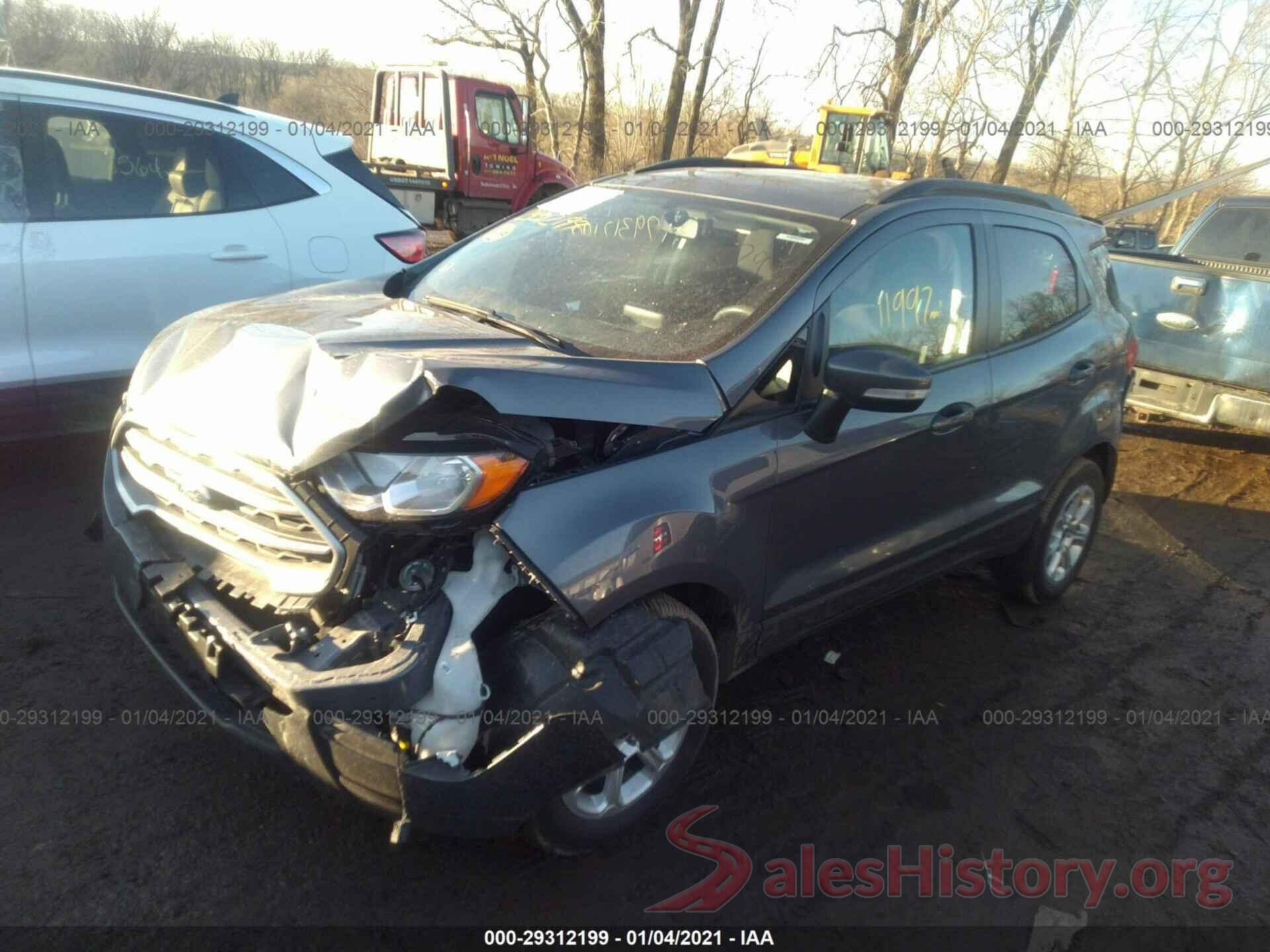 MAJ3S2GE0KC263259 2019 FORD ECOSPORT