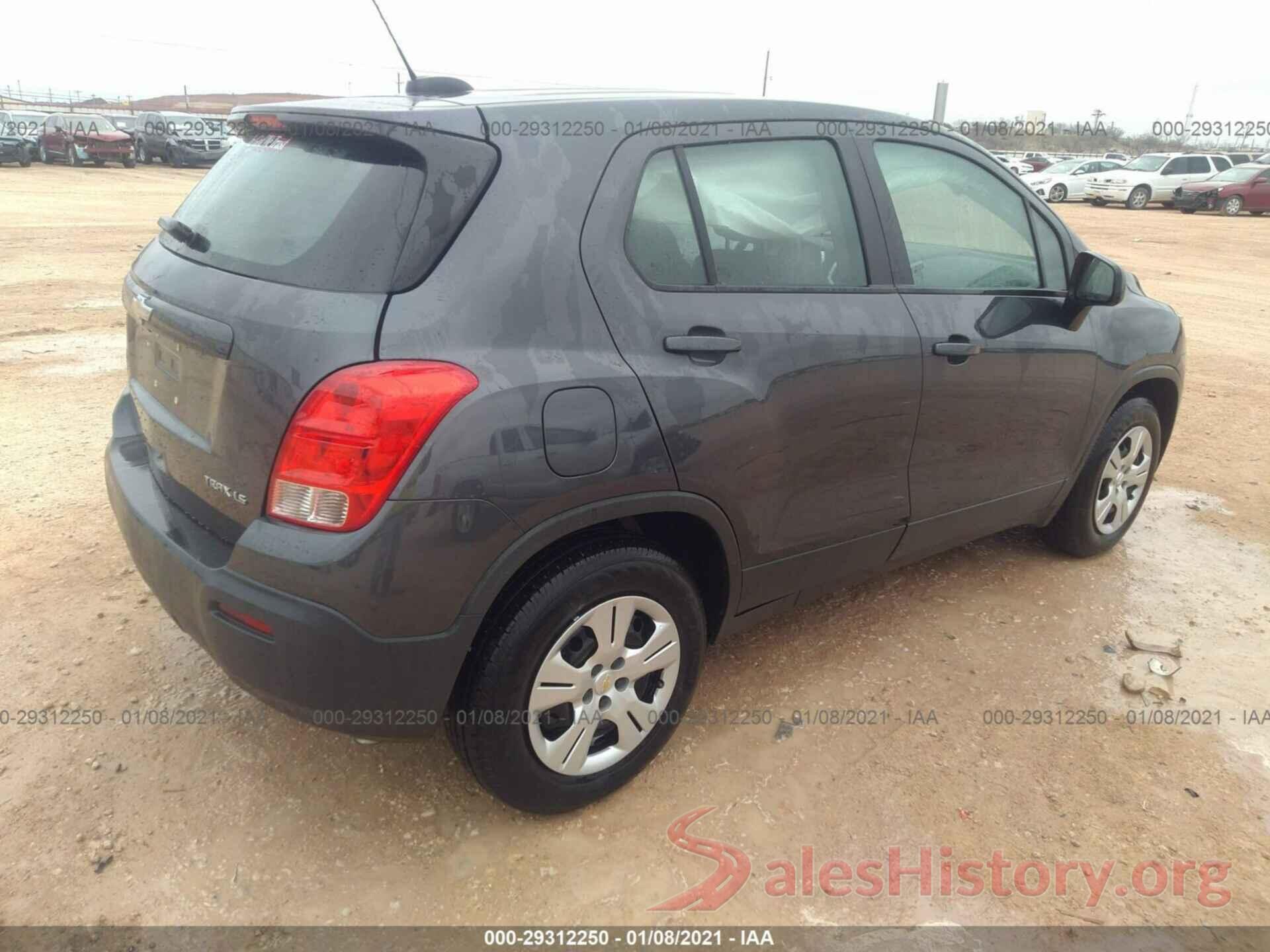 3GNCJKSB2GL218465 2016 CHEVROLET TRAX