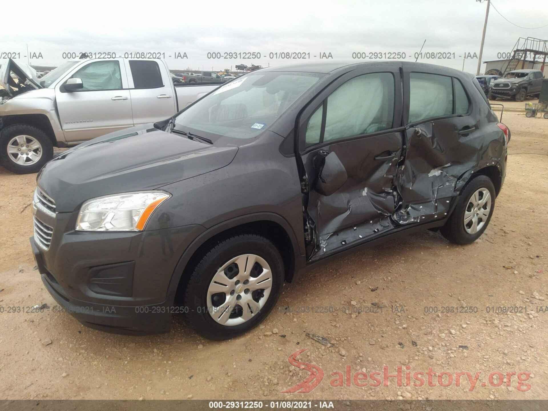 3GNCJKSB2GL218465 2016 CHEVROLET TRAX