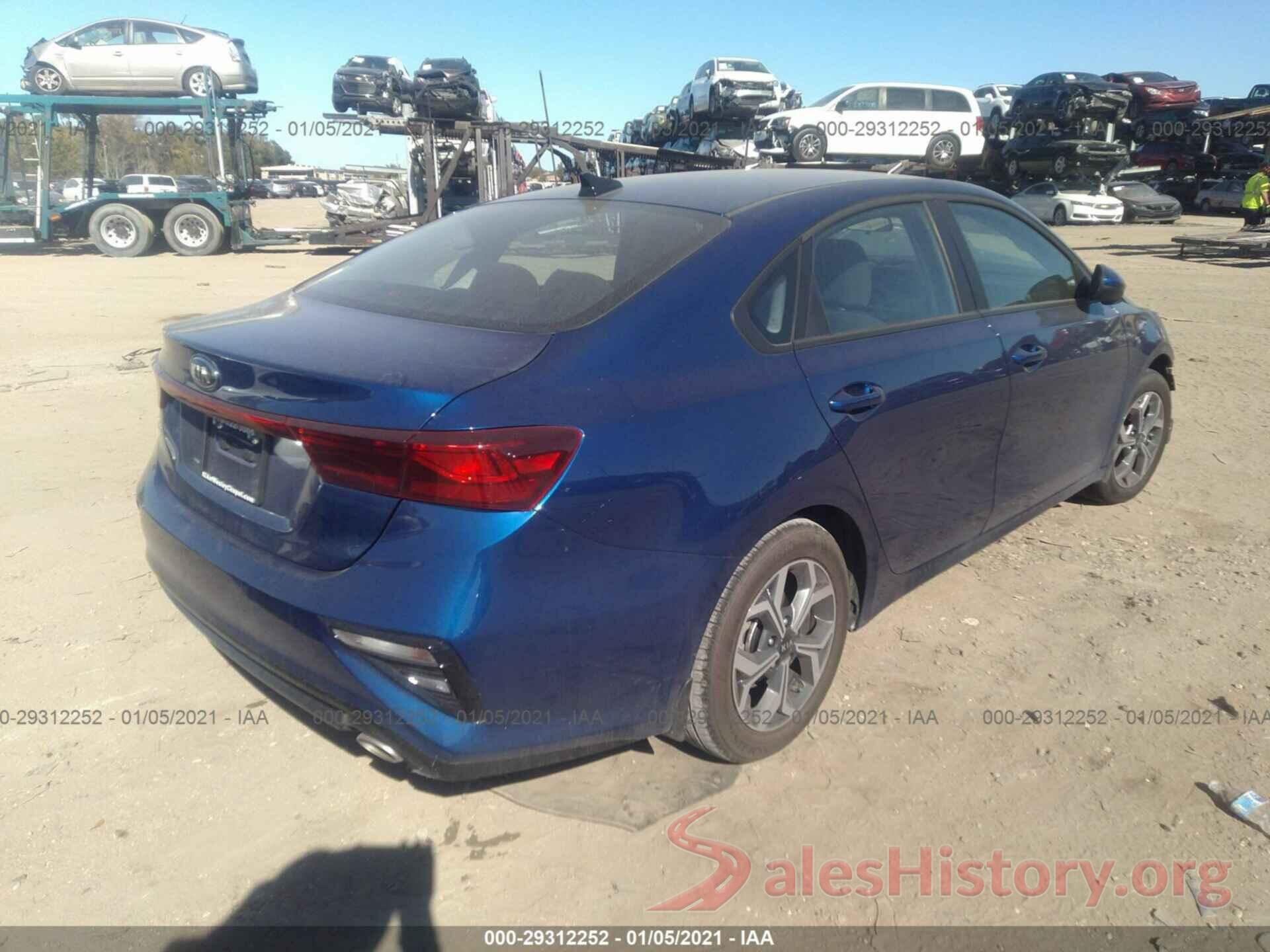 3KPF24AD9LE259692 2020 KIA FORTE