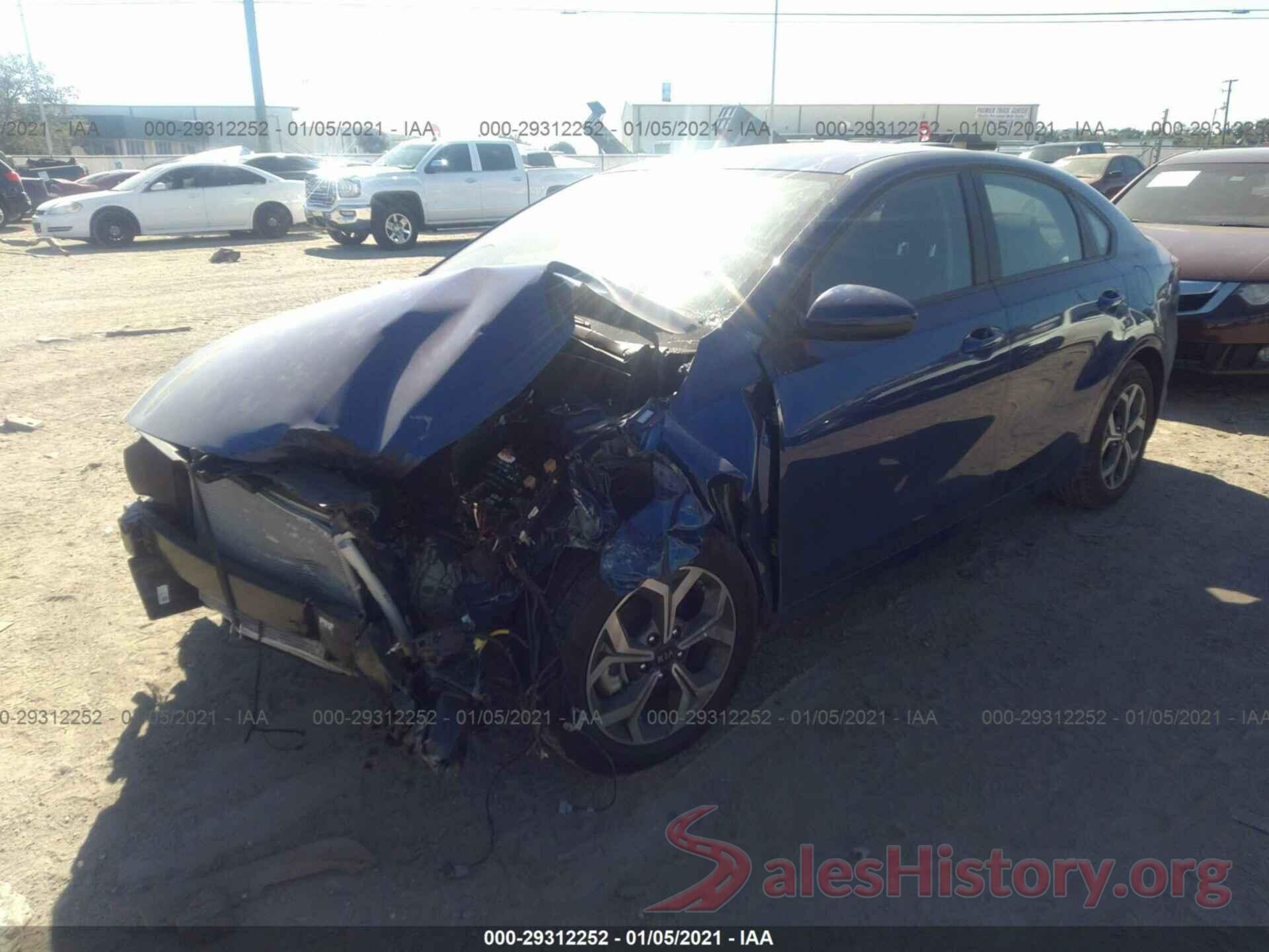 3KPF24AD9LE259692 2020 KIA FORTE