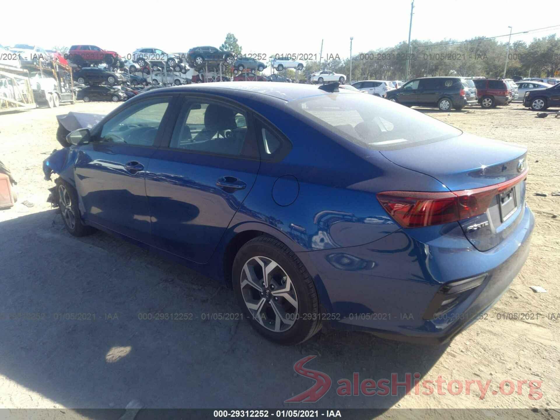 3KPF24AD9LE259692 2020 KIA FORTE