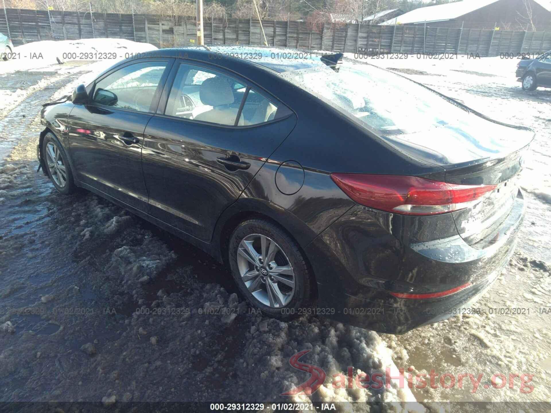 5NPD84LF0HH160525 2017 HYUNDAI ELANTRA