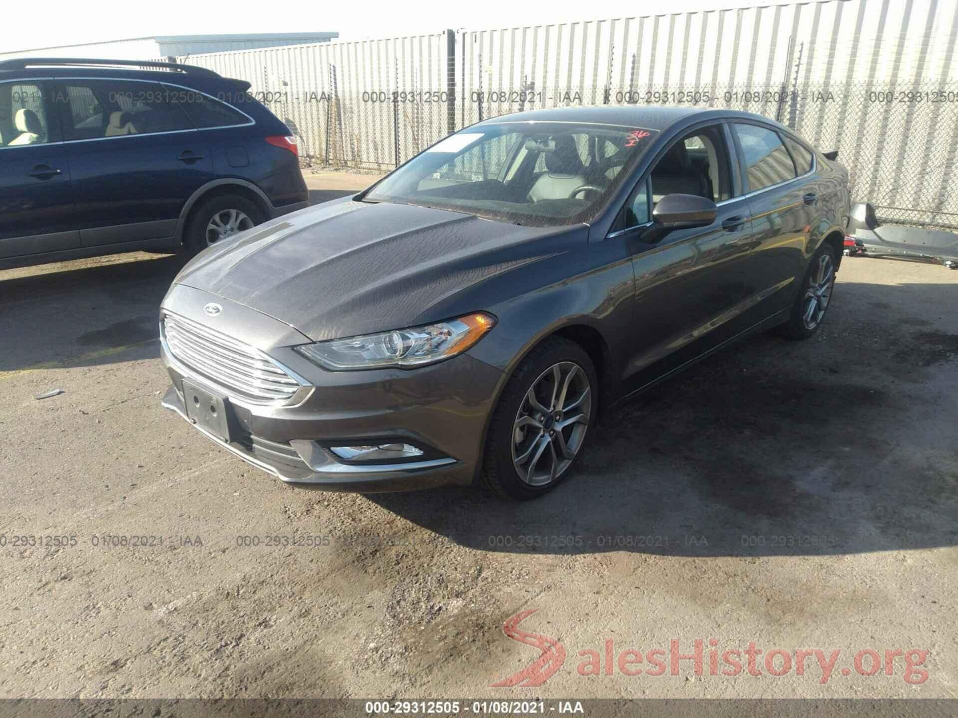 3FA6P0H71HR343330 2017 FORD FUSION