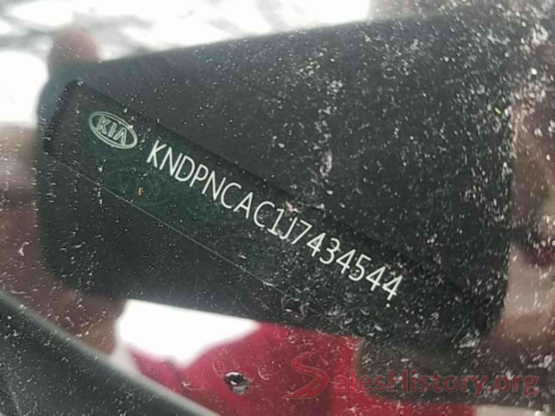 KNDPNCAC1J7434544 2018 KIA SPORTAGE