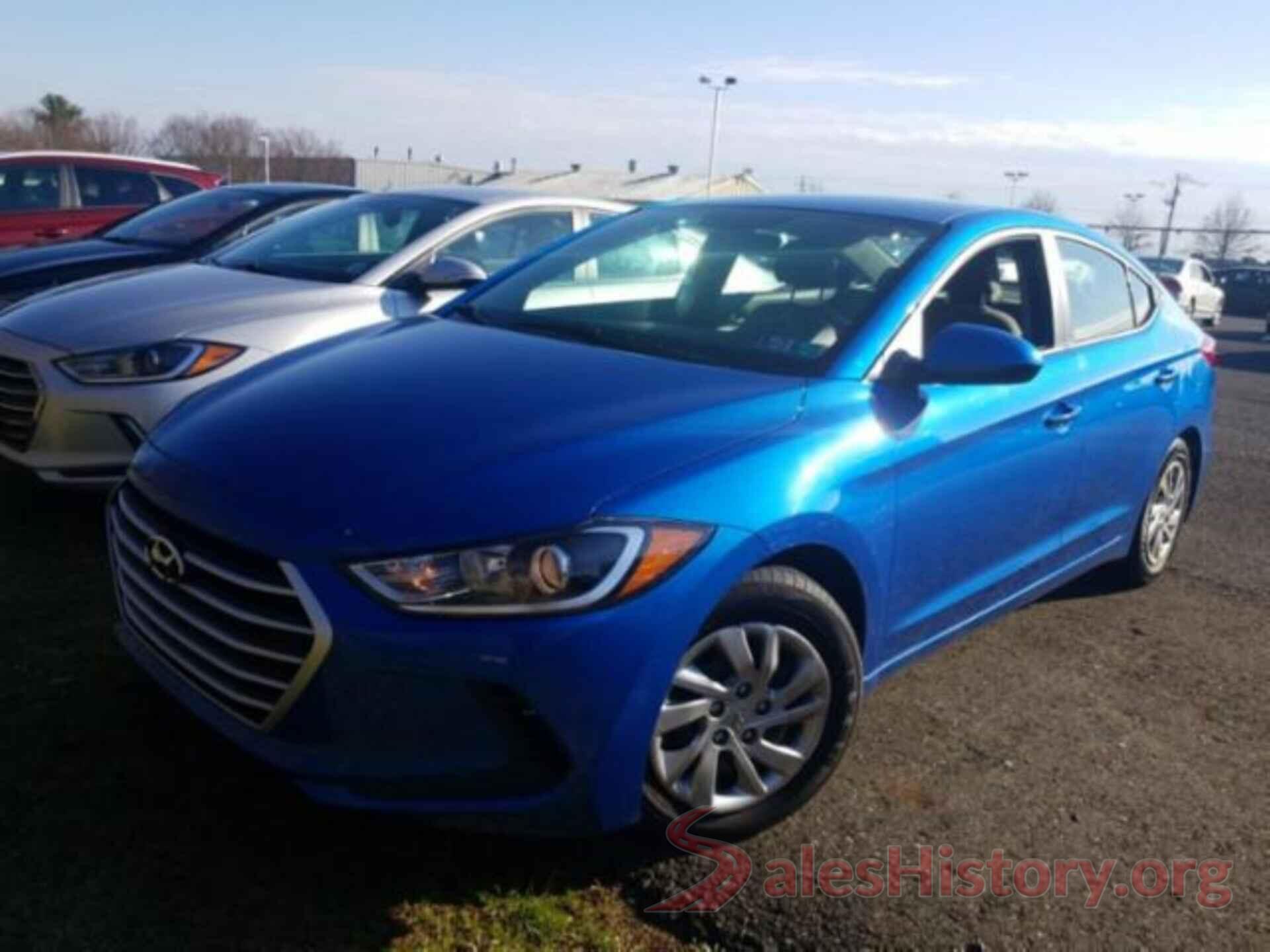 KMHD74LF2HU400856 2017 HYUNDAI ELANTRA