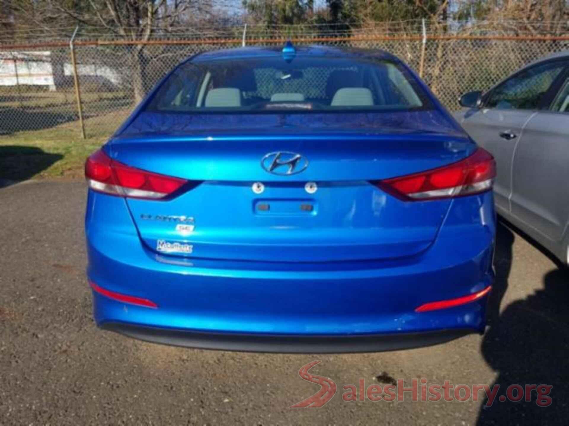 KMHD74LF2HU400856 2017 HYUNDAI ELANTRA