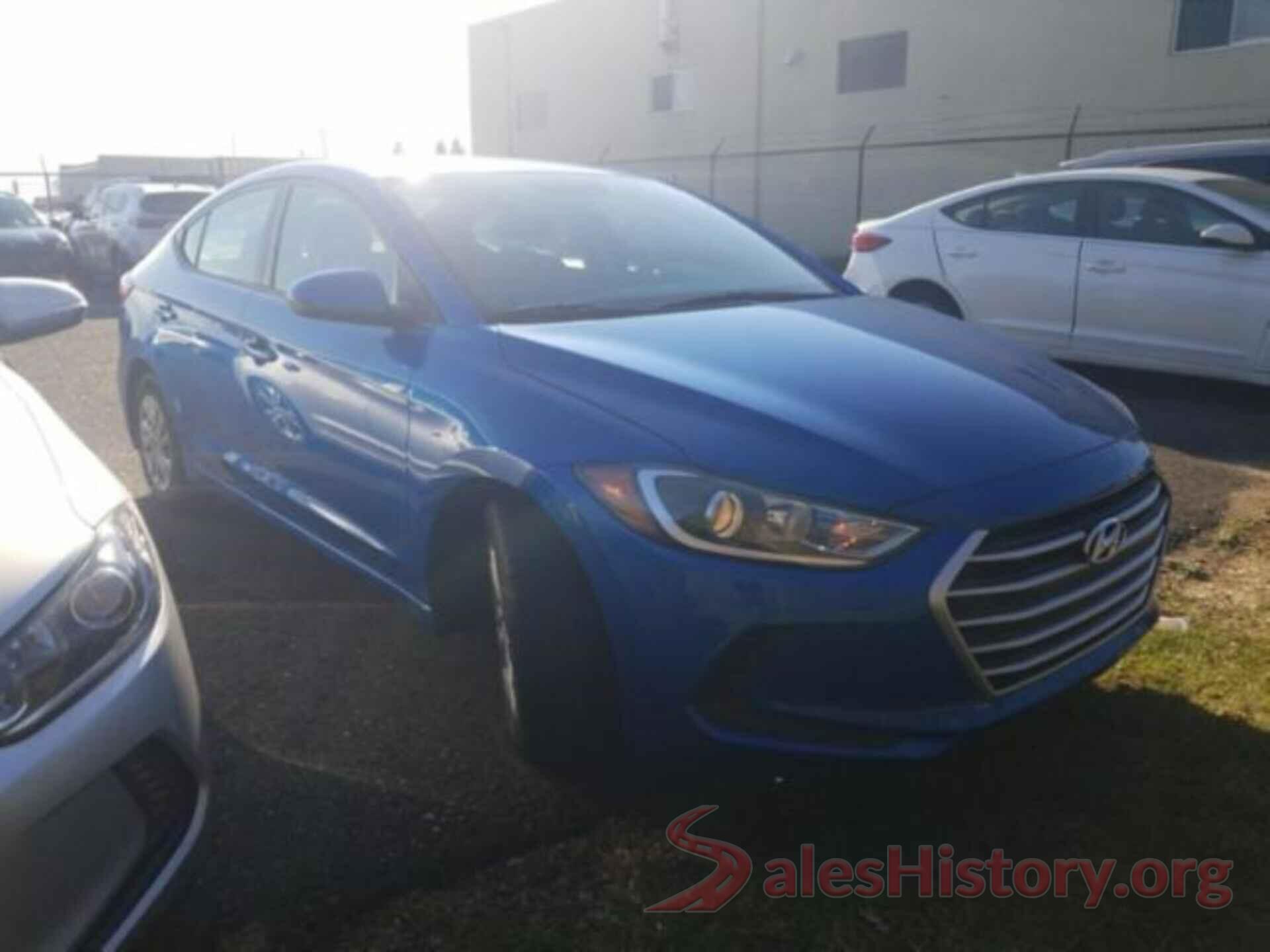 KMHD74LF2HU400856 2017 HYUNDAI ELANTRA