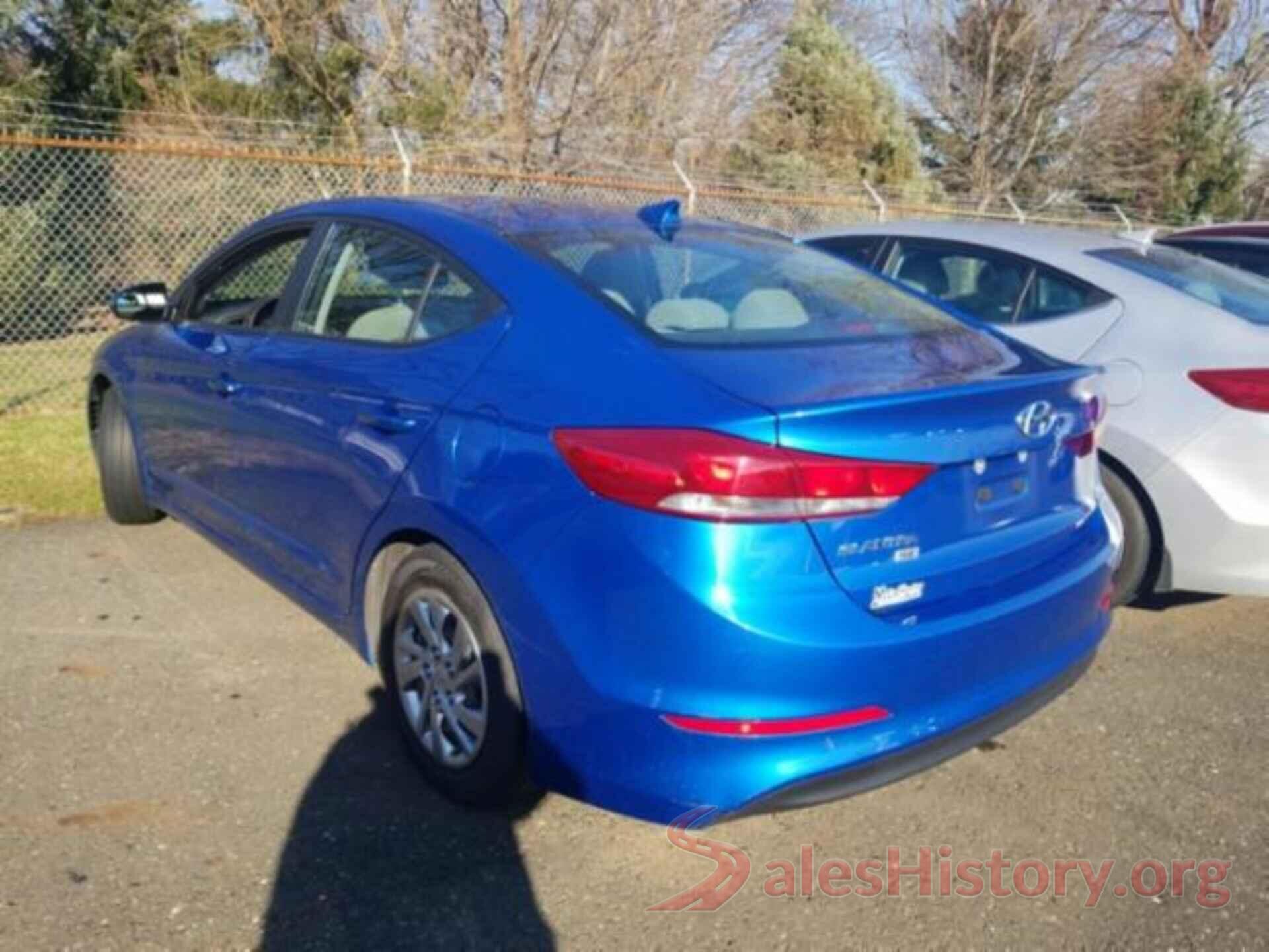 KMHD74LF2HU400856 2017 HYUNDAI ELANTRA