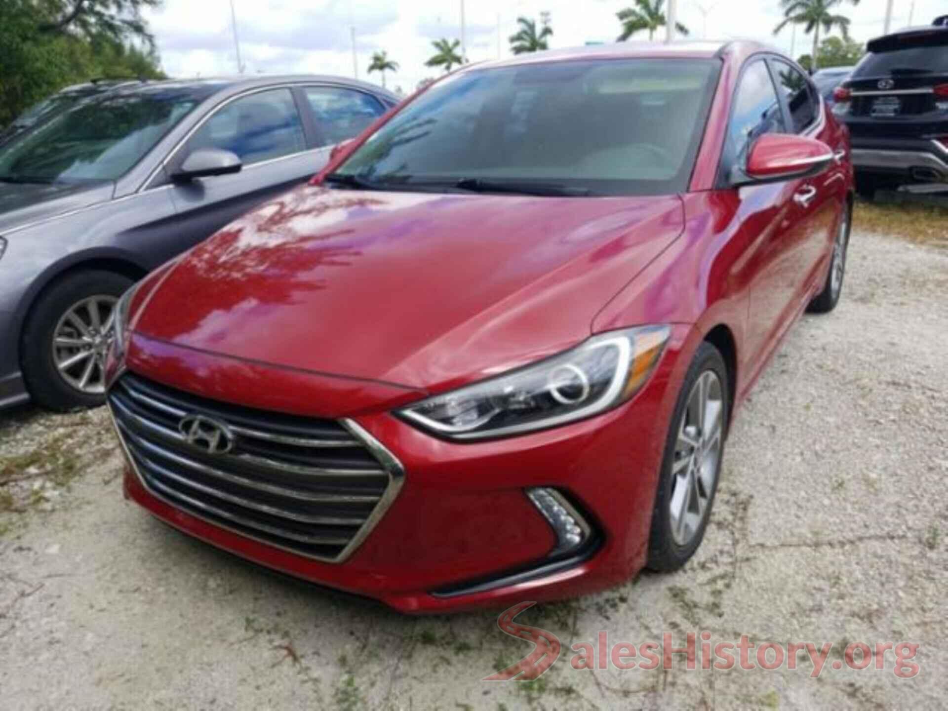 KMHD84LF4HU227399 2017 HYUNDAI ELANTRA