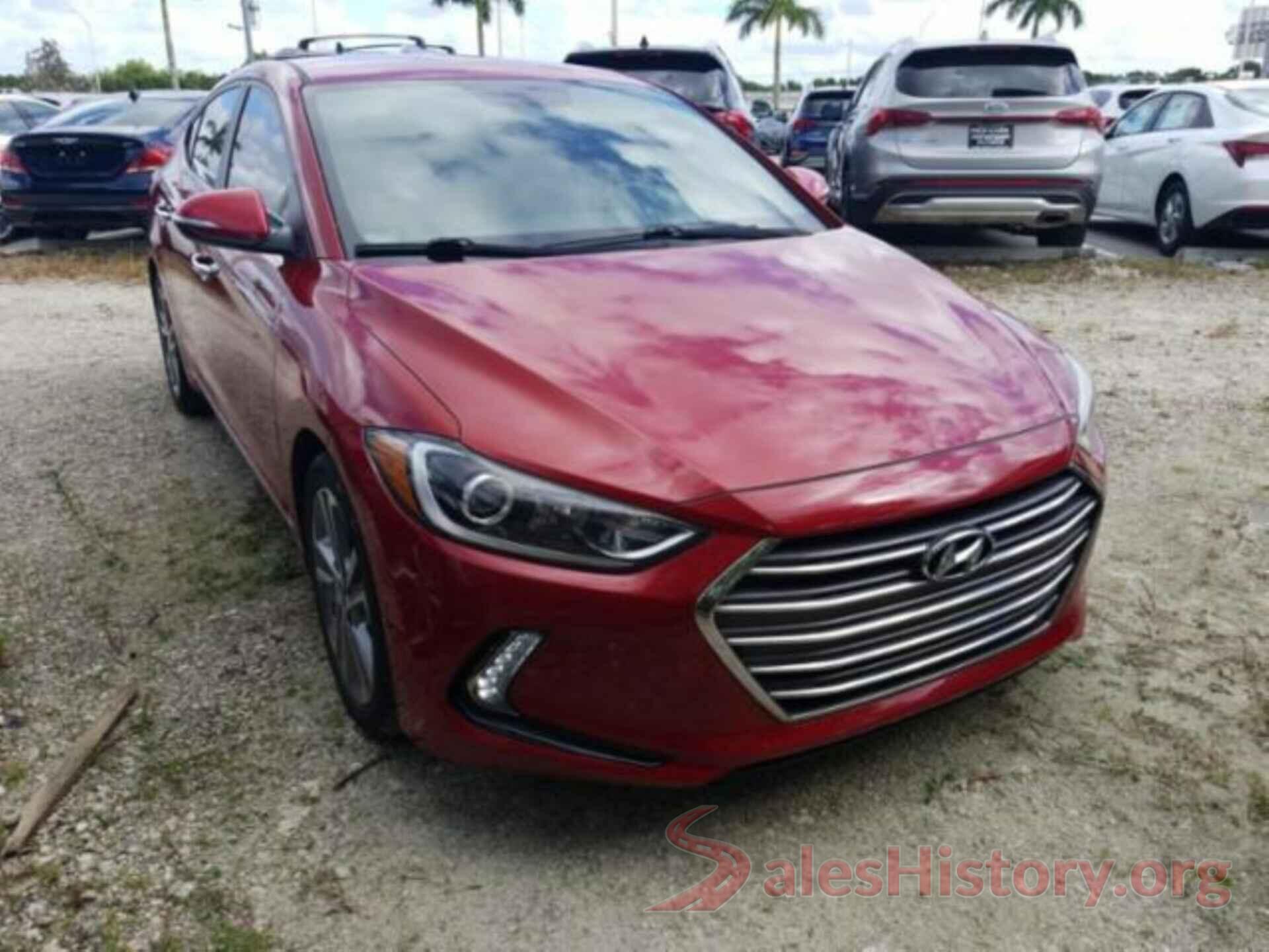 KMHD84LF4HU227399 2017 HYUNDAI ELANTRA