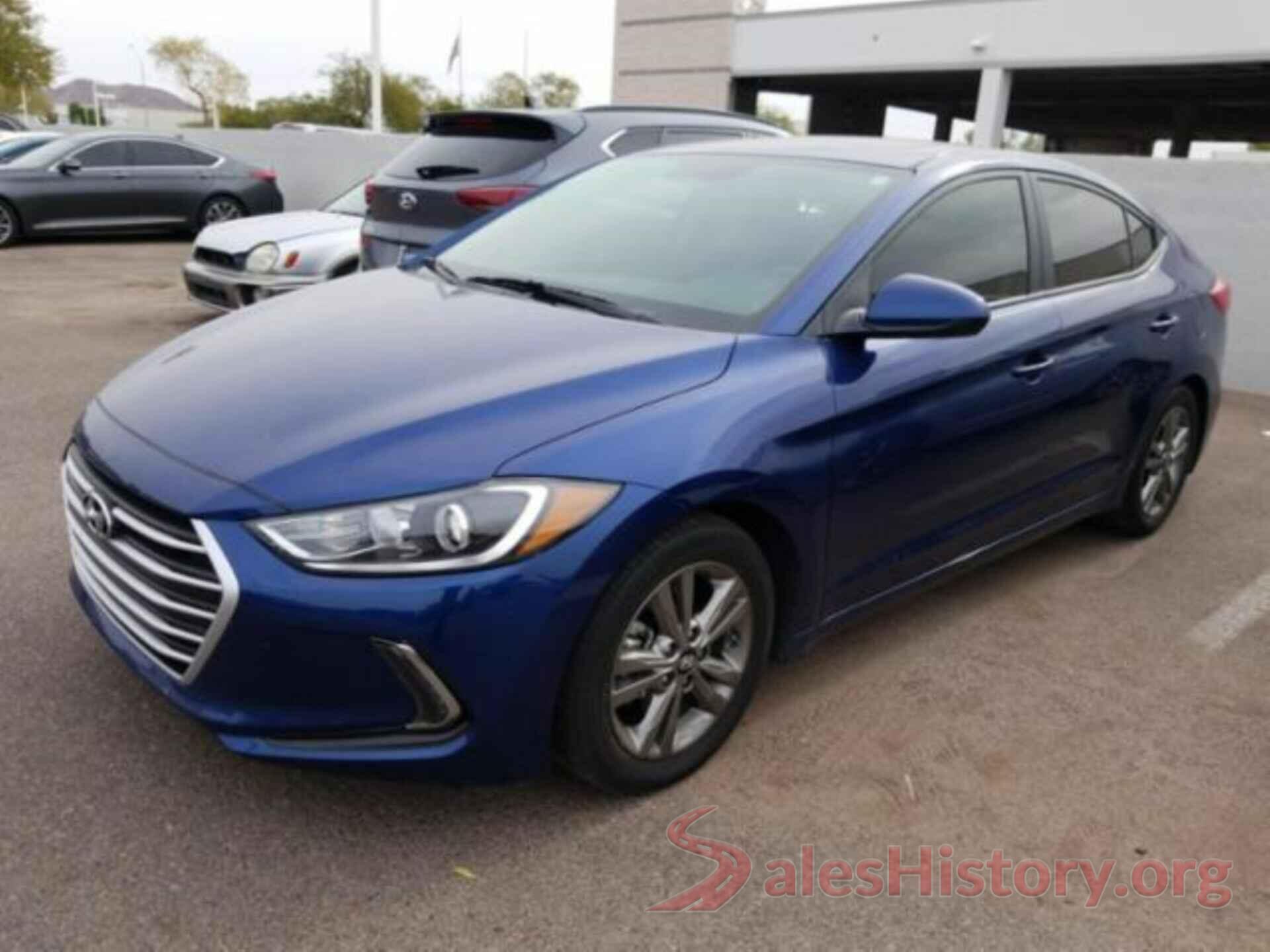 5NPD84LF9HH147384 2017 HYUNDAI ELANTRA