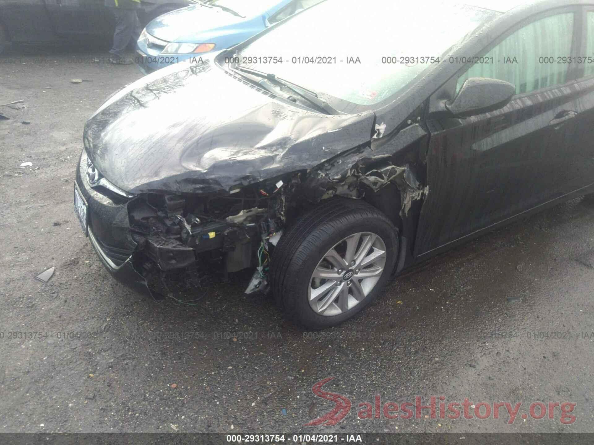 5NPDH4AE3GH724919 2016 HYUNDAI ELANTRA