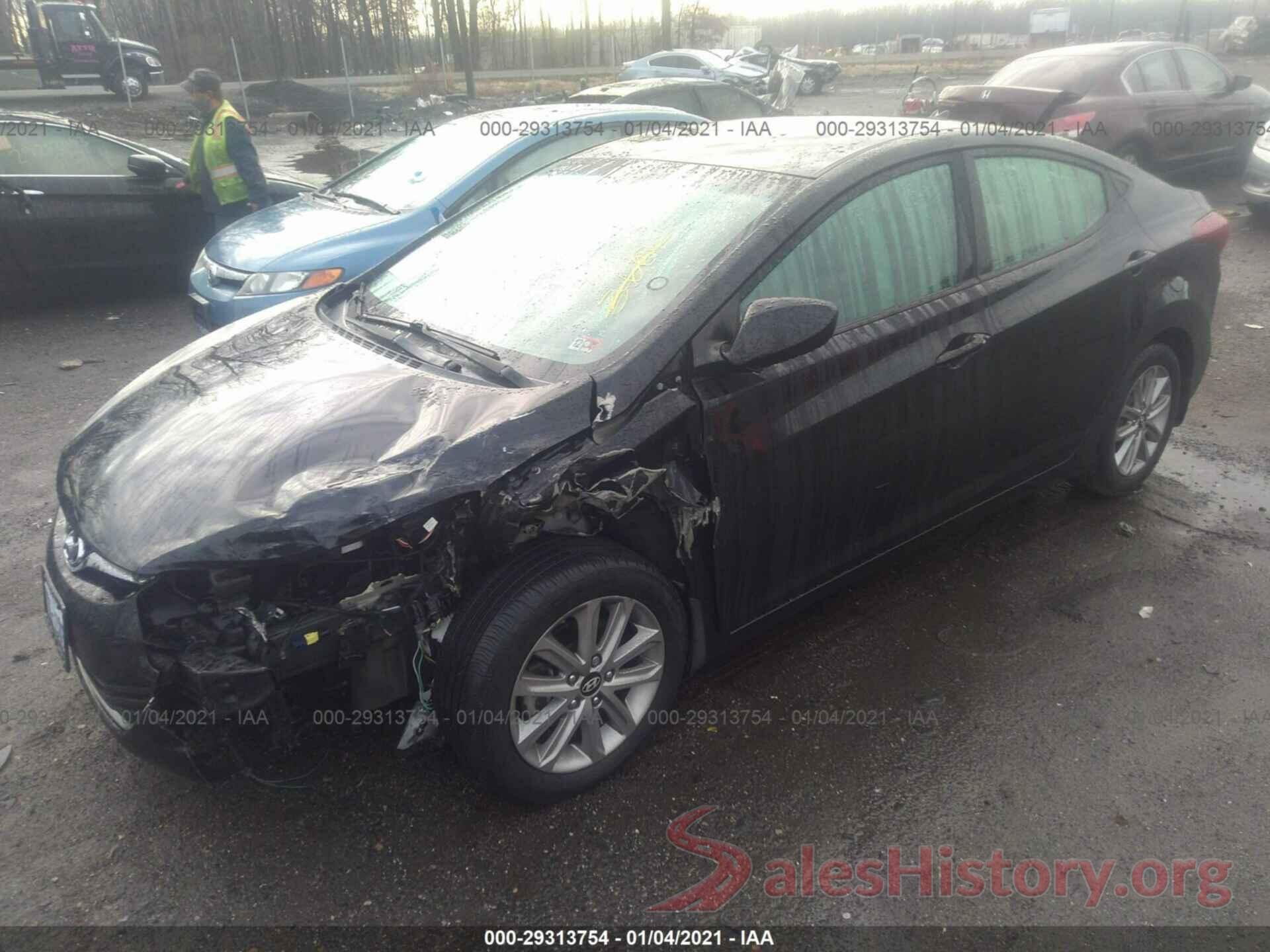 5NPDH4AE3GH724919 2016 HYUNDAI ELANTRA