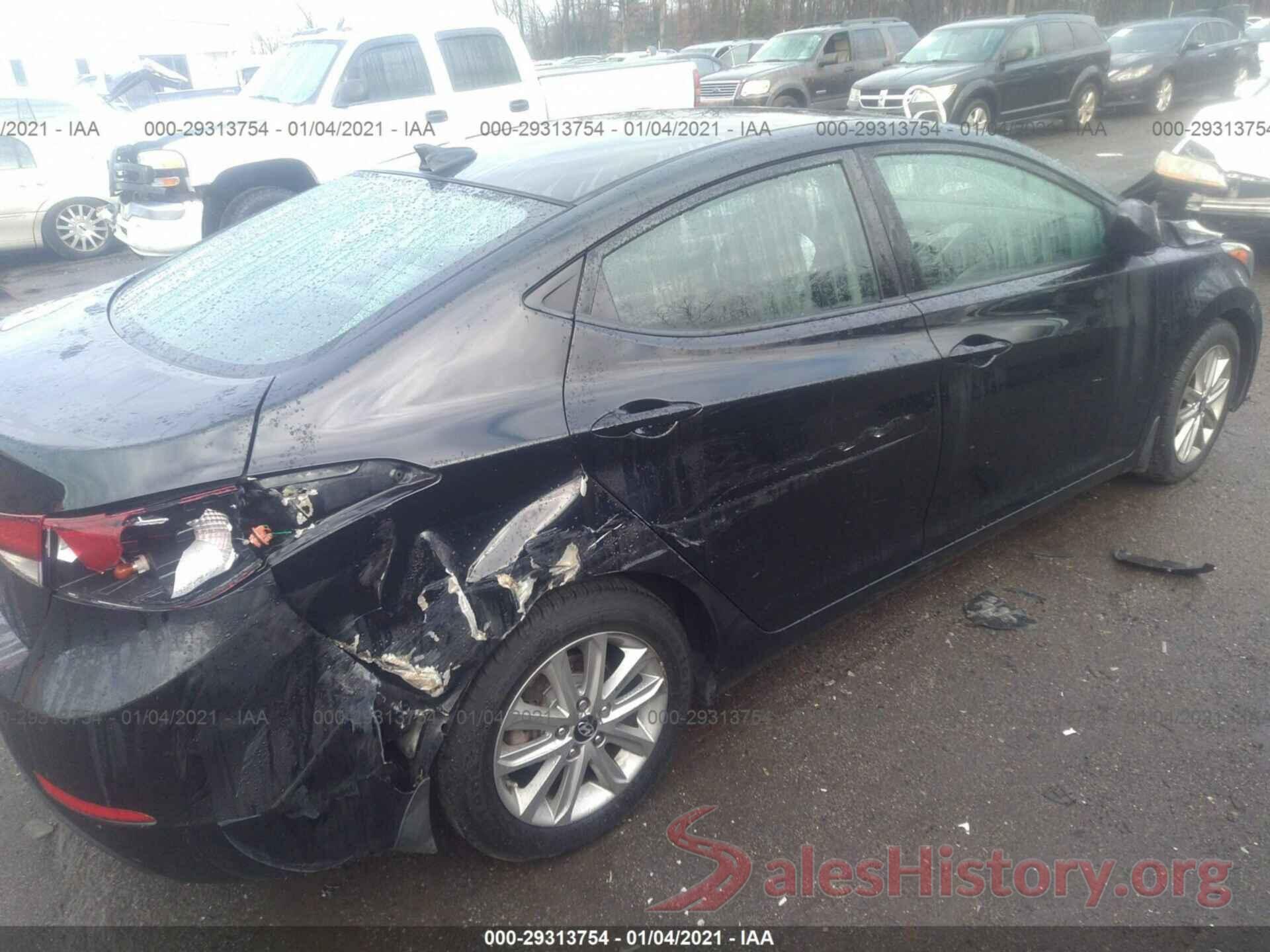 5NPDH4AE3GH724919 2016 HYUNDAI ELANTRA