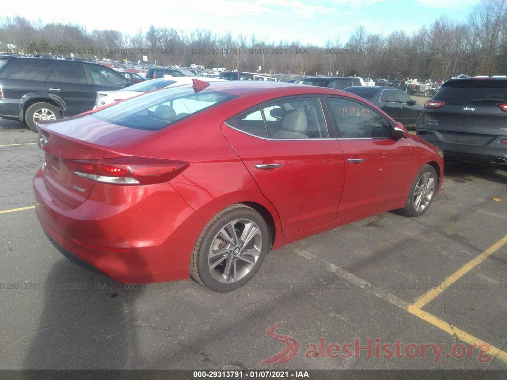 5NPD84LF5HH007039 2017 HYUNDAI ELANTRA