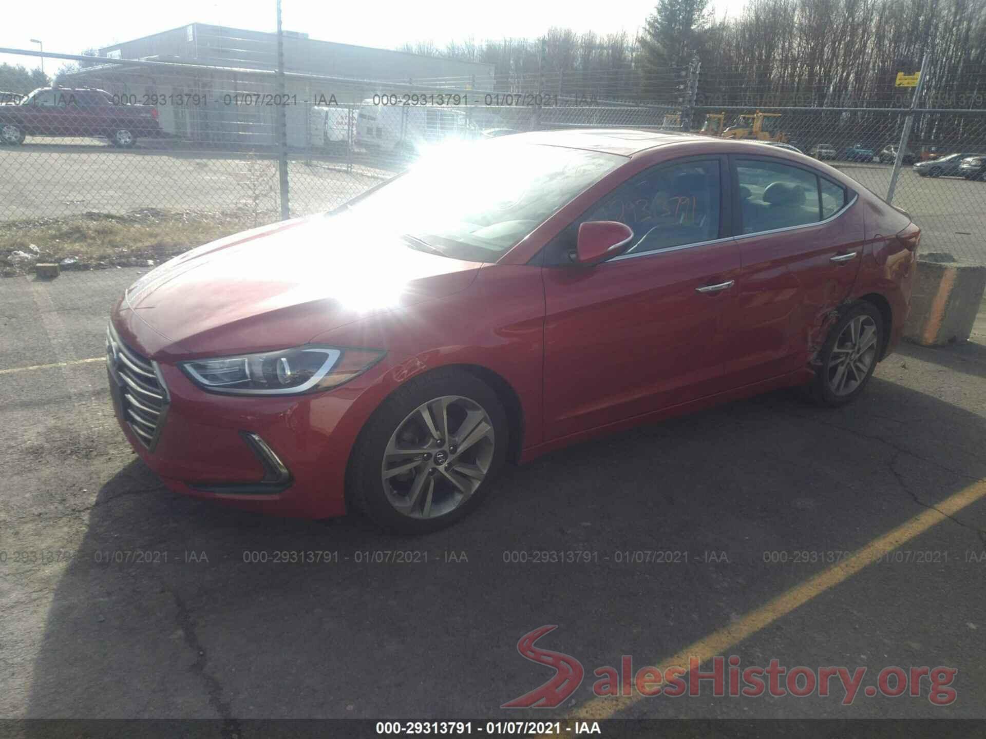 5NPD84LF5HH007039 2017 HYUNDAI ELANTRA