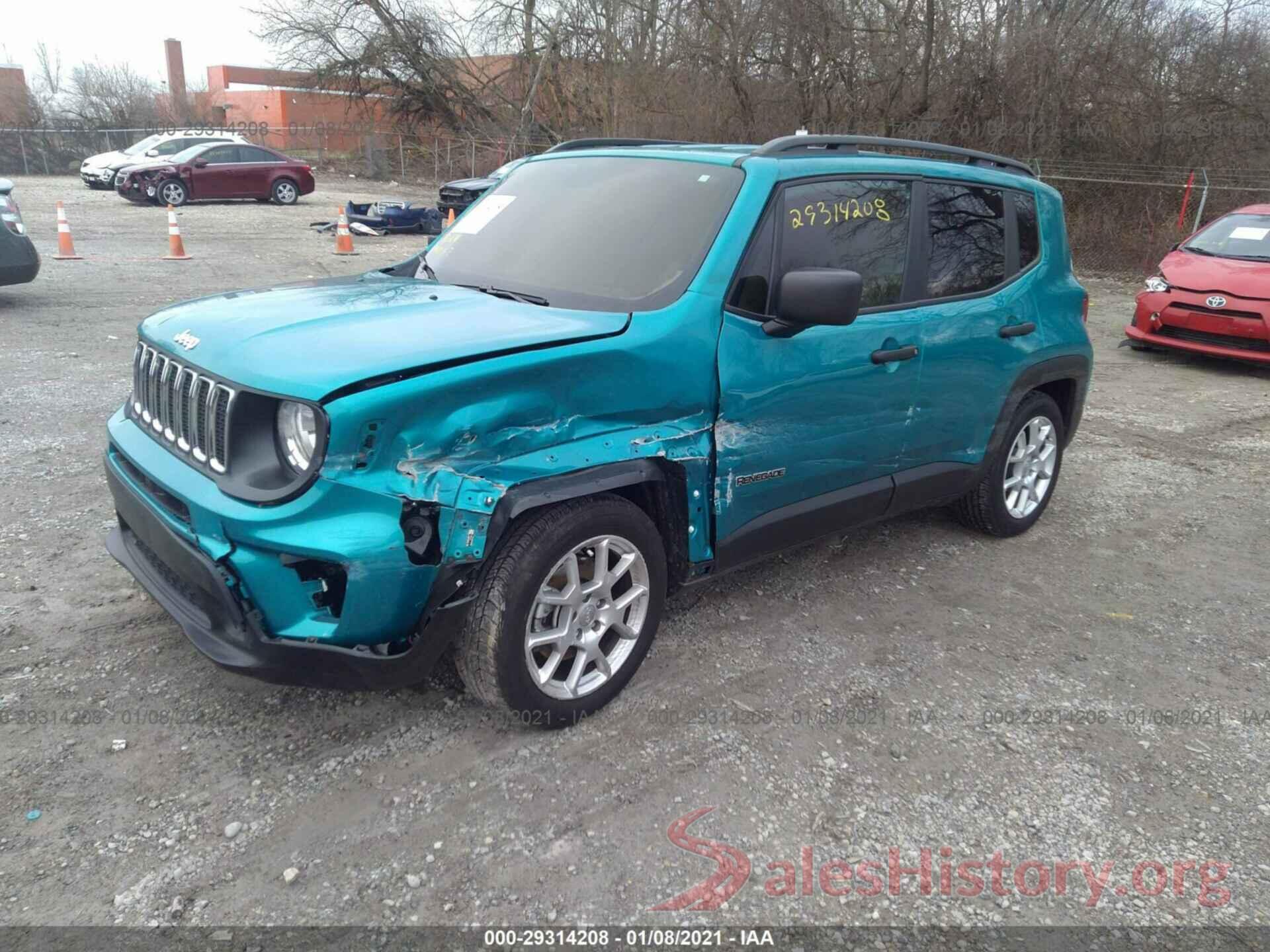 ZACNJAAB8LPL08666 2020 JEEP RENEGADE