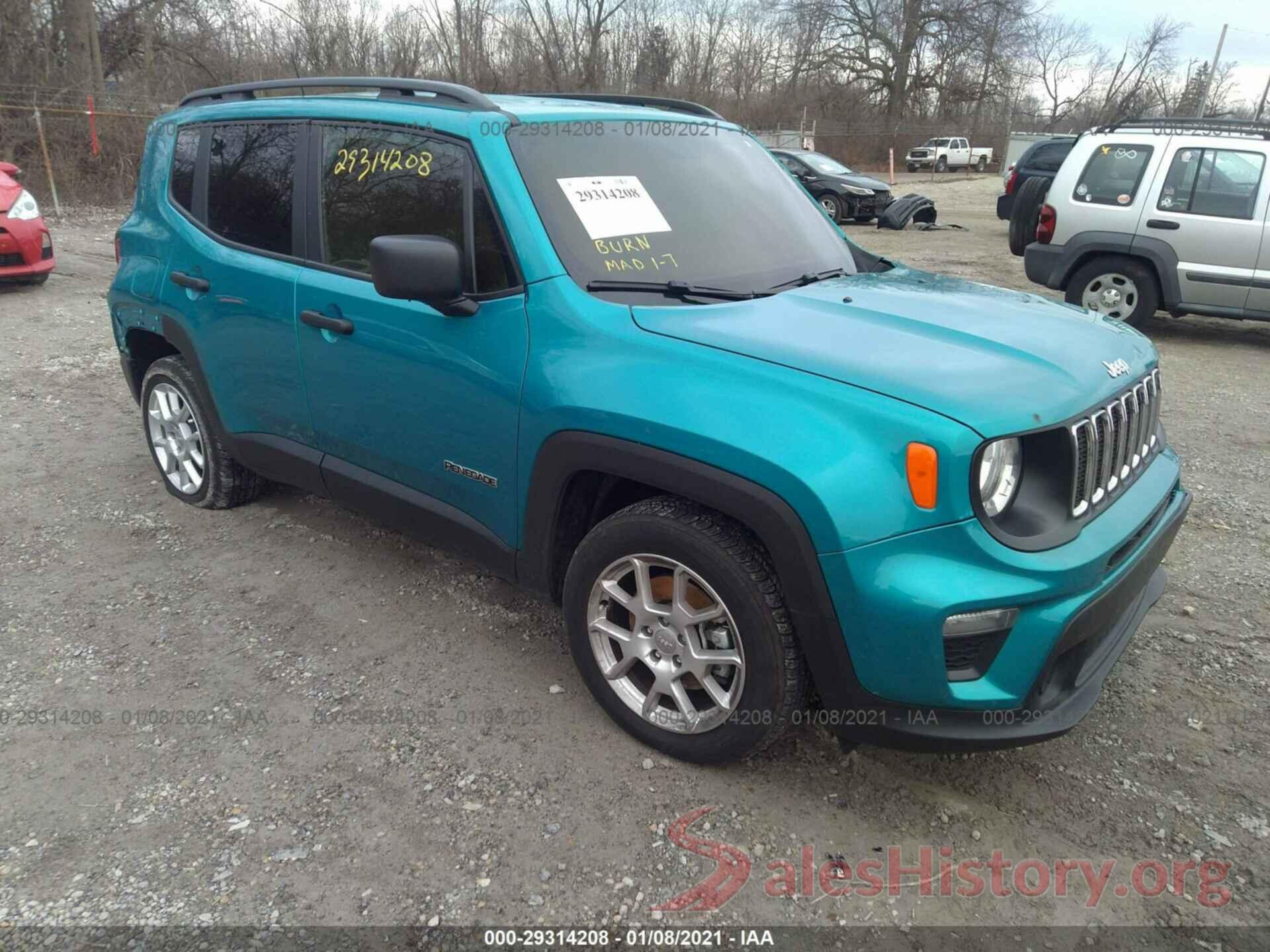 ZACNJAAB8LPL08666 2020 JEEP RENEGADE