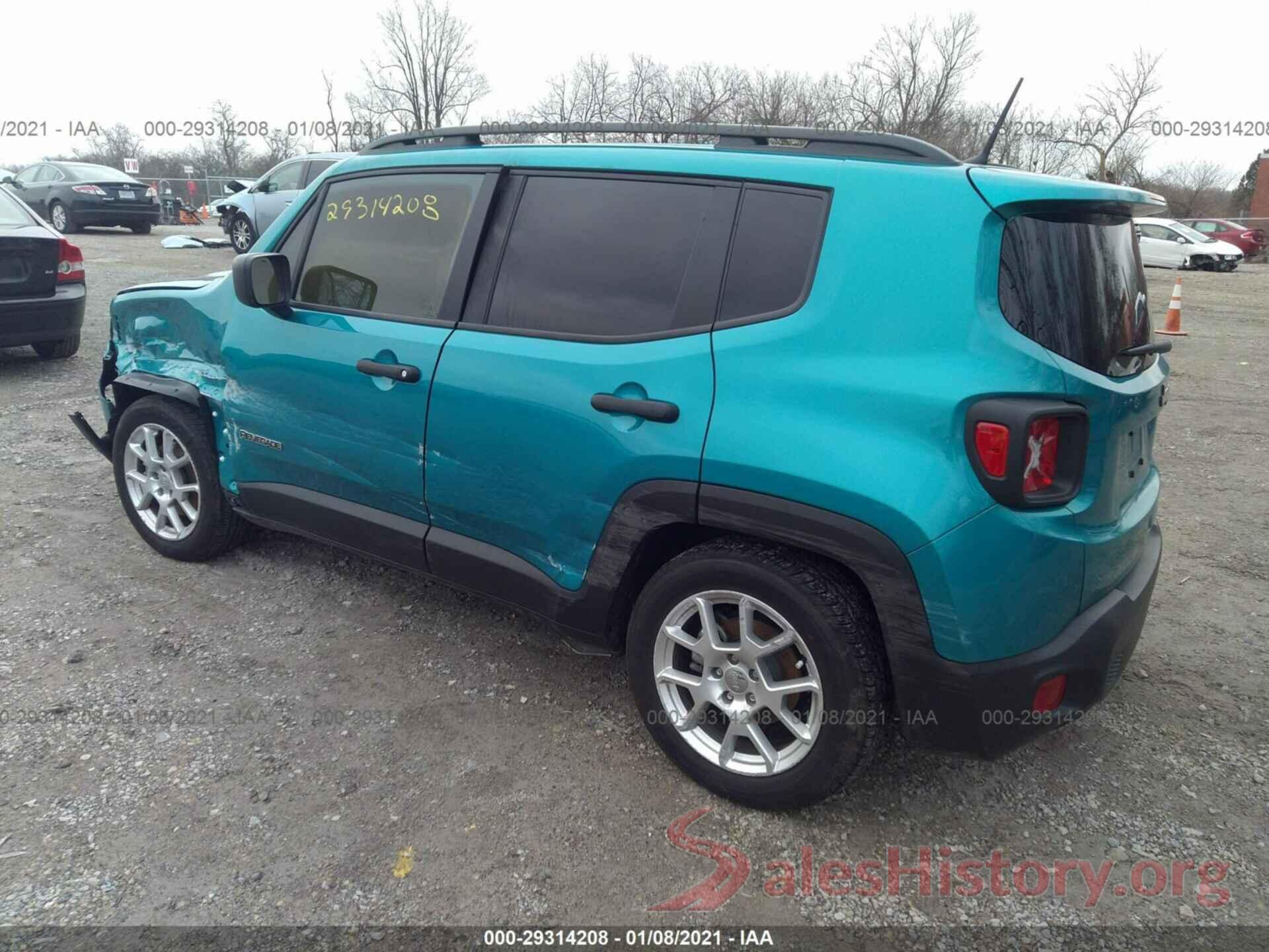 ZACNJAAB8LPL08666 2020 JEEP RENEGADE