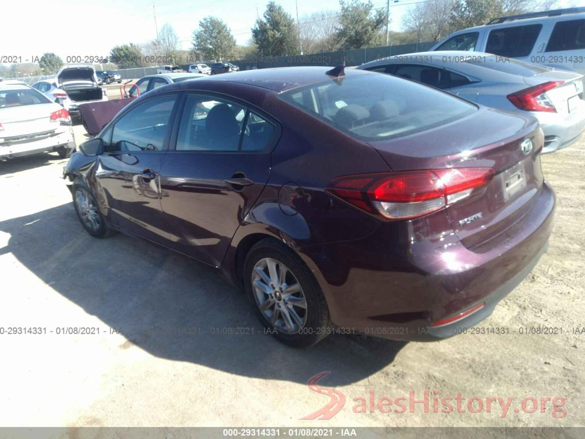 3KPFL4A73HE151468 2017 KIA FORTE