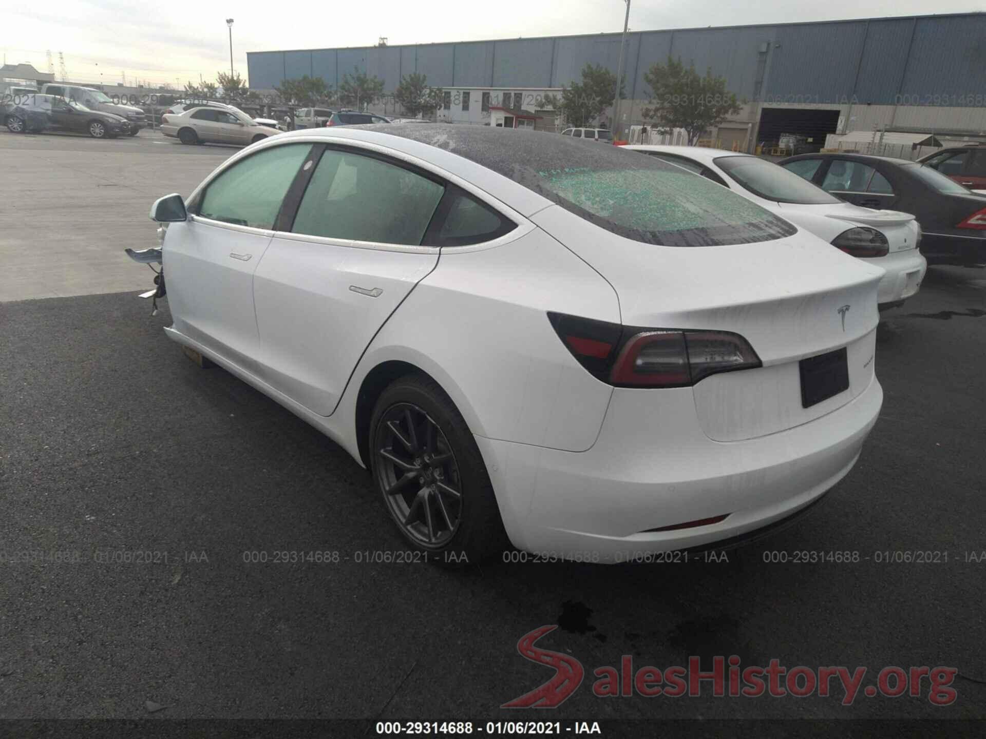 5YJ3E1EB3LF741635 2020 TESLA MODEL 3