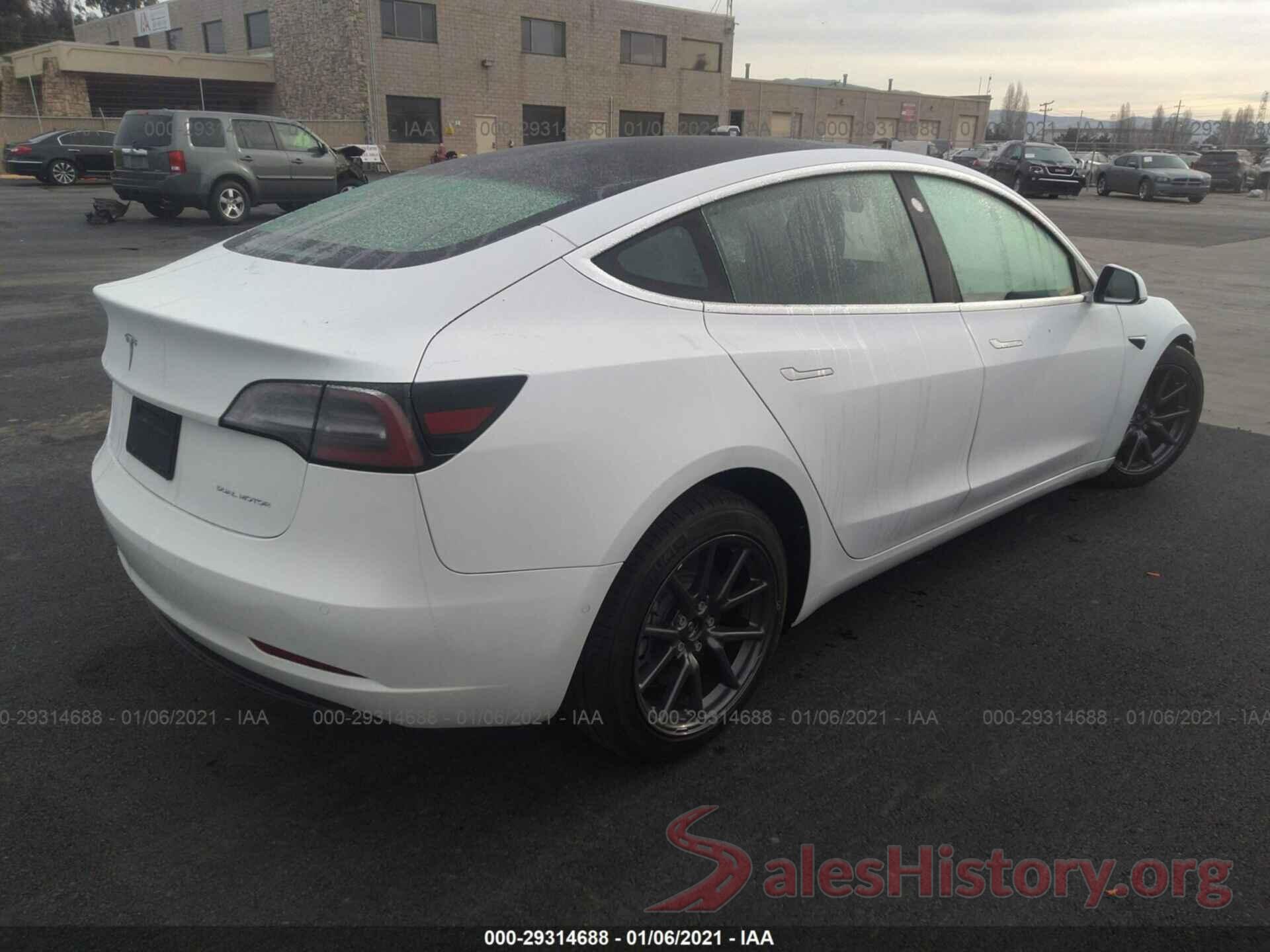 5YJ3E1EB3LF741635 2020 TESLA MODEL 3