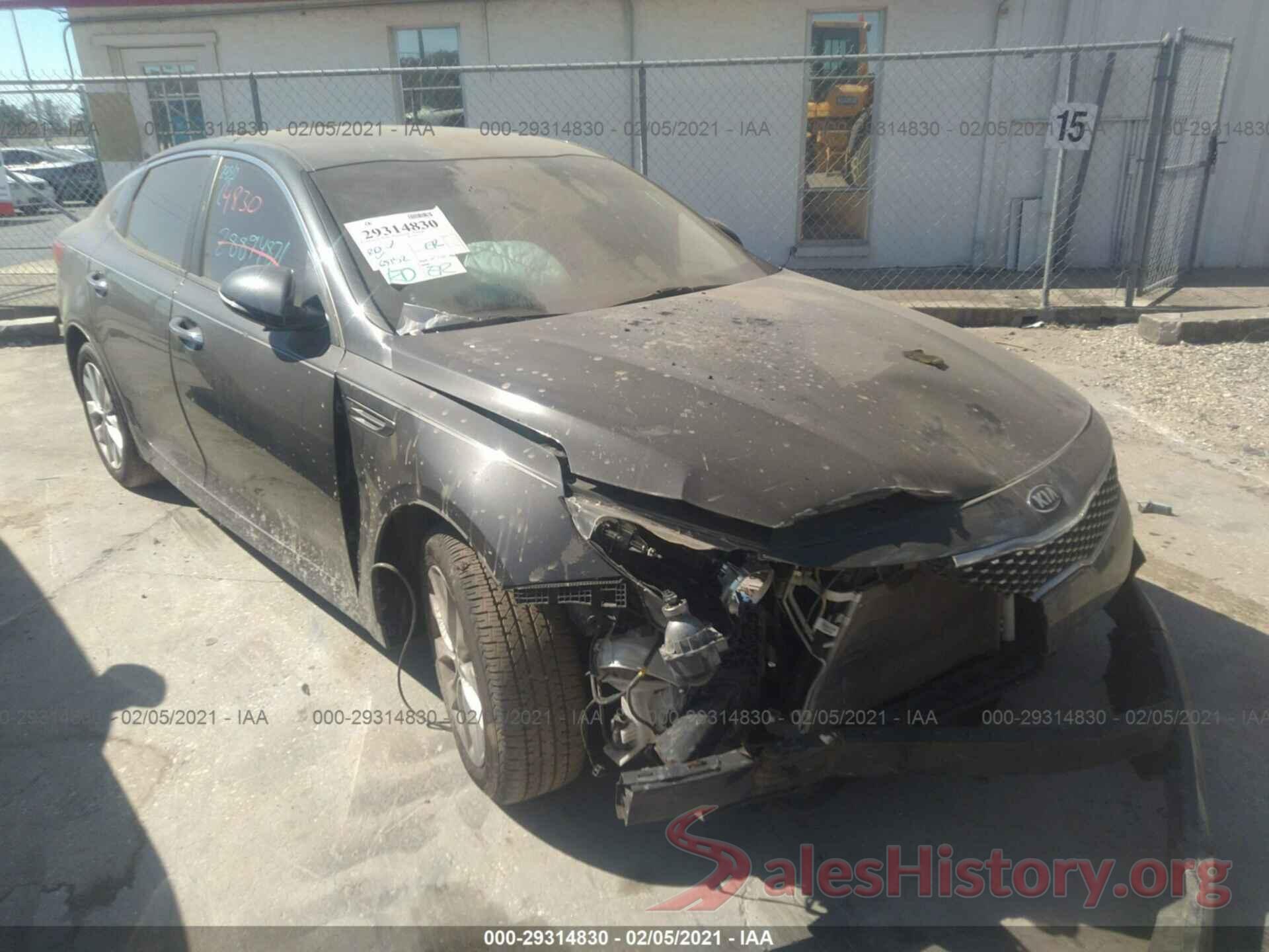 5XXGT4L31JG180317 2018 KIA OPTIMA