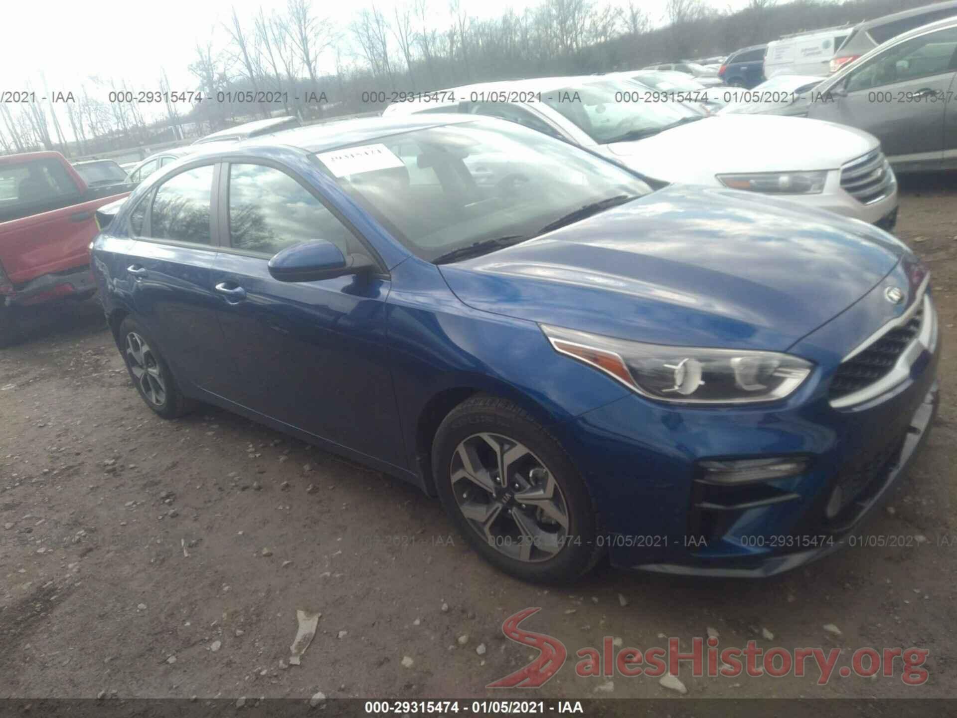 3KPF24AD9LE202800 2020 KIA FORTE