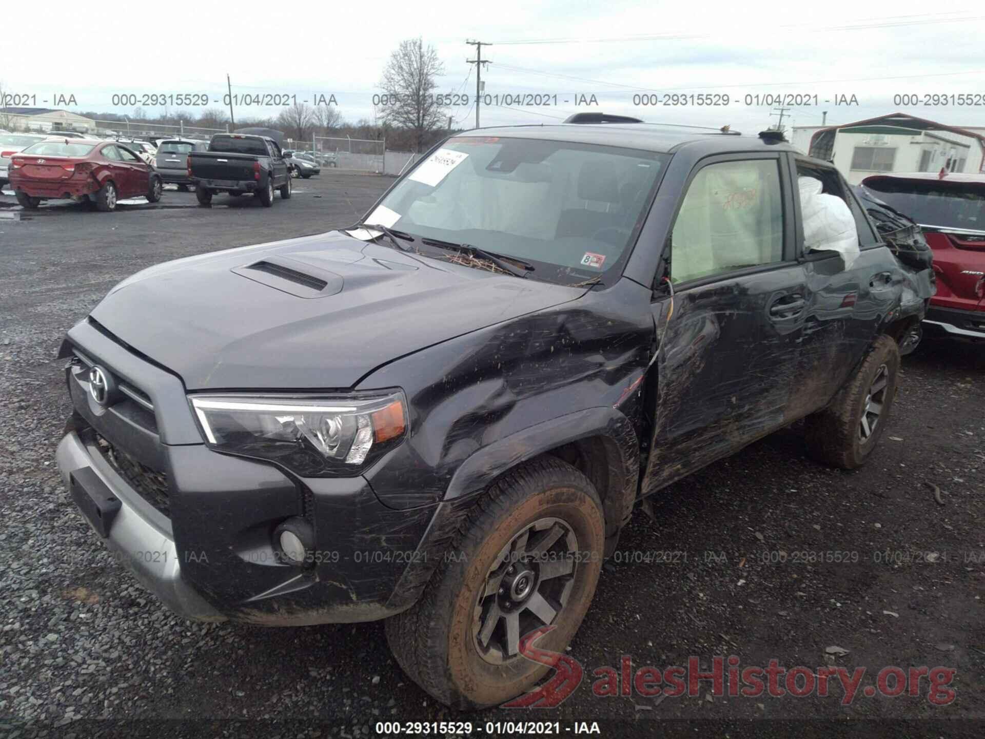 JTEBU5JRXL5824680 2020 TOYOTA 4RUNNER