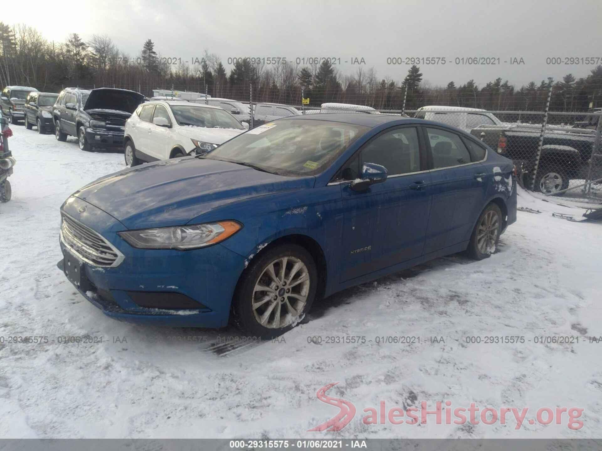 3FA6P0LU7HR234612 2017 FORD FUSION