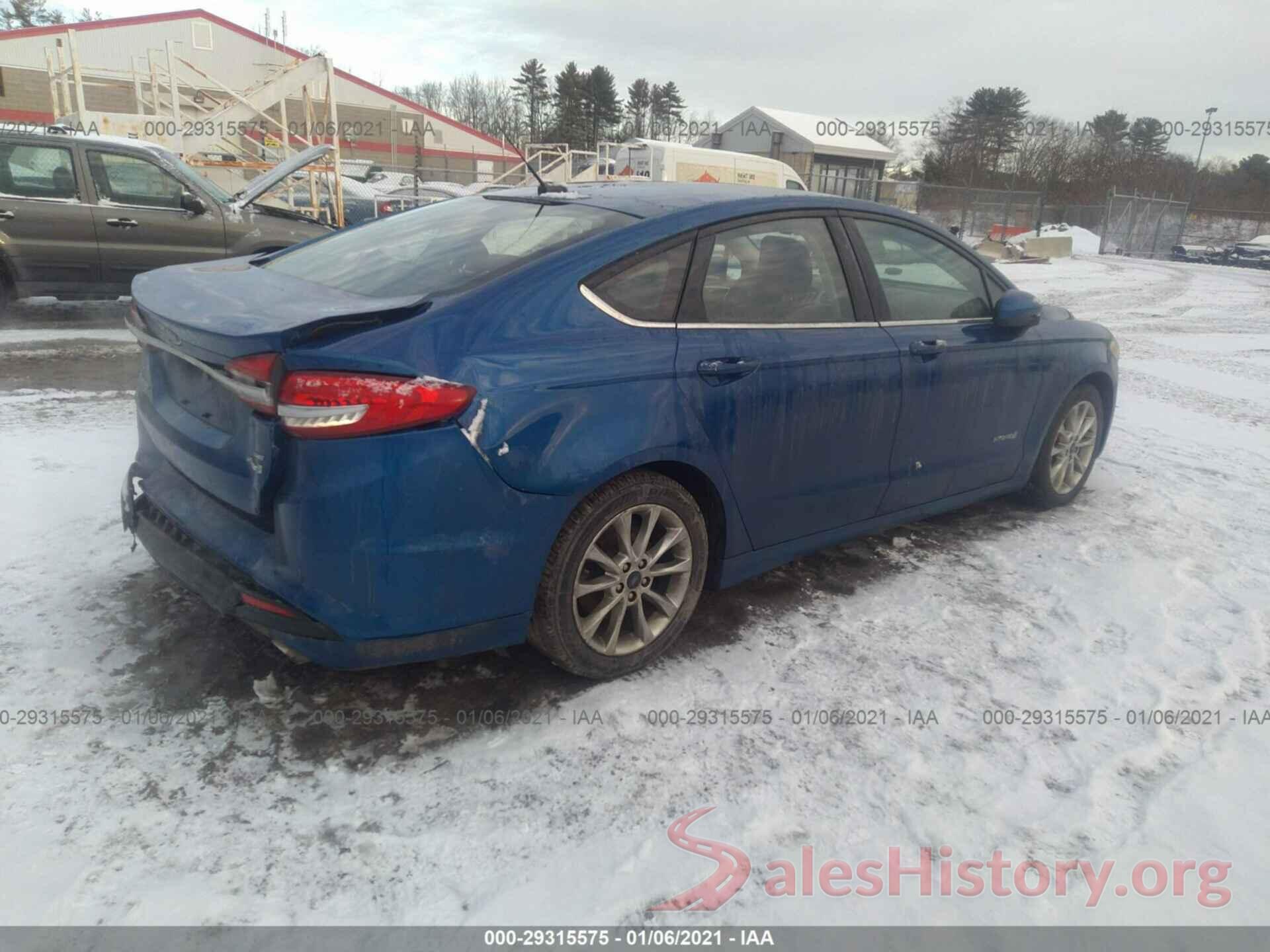 3FA6P0LU7HR234612 2017 FORD FUSION