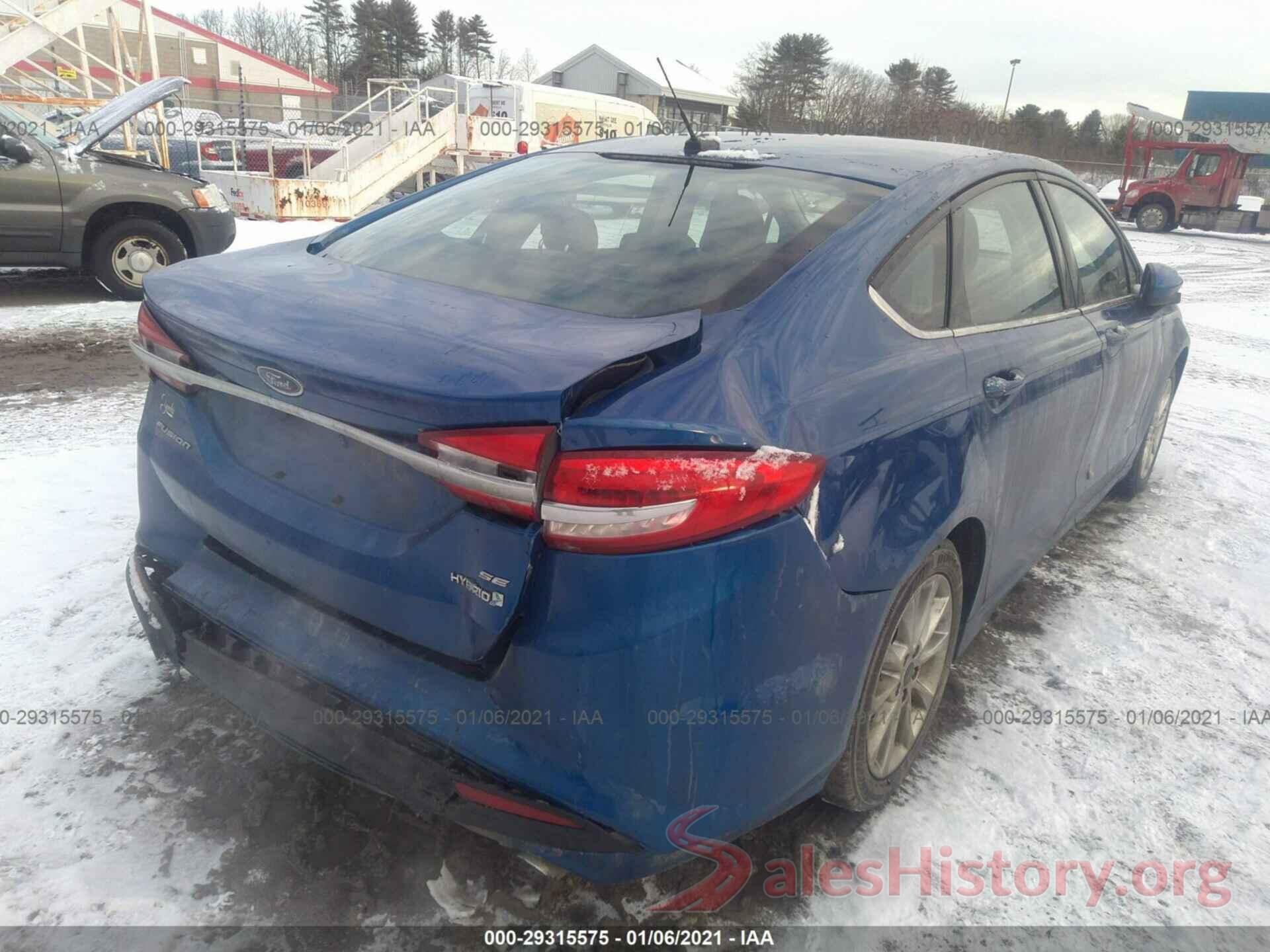 3FA6P0LU7HR234612 2017 FORD FUSION