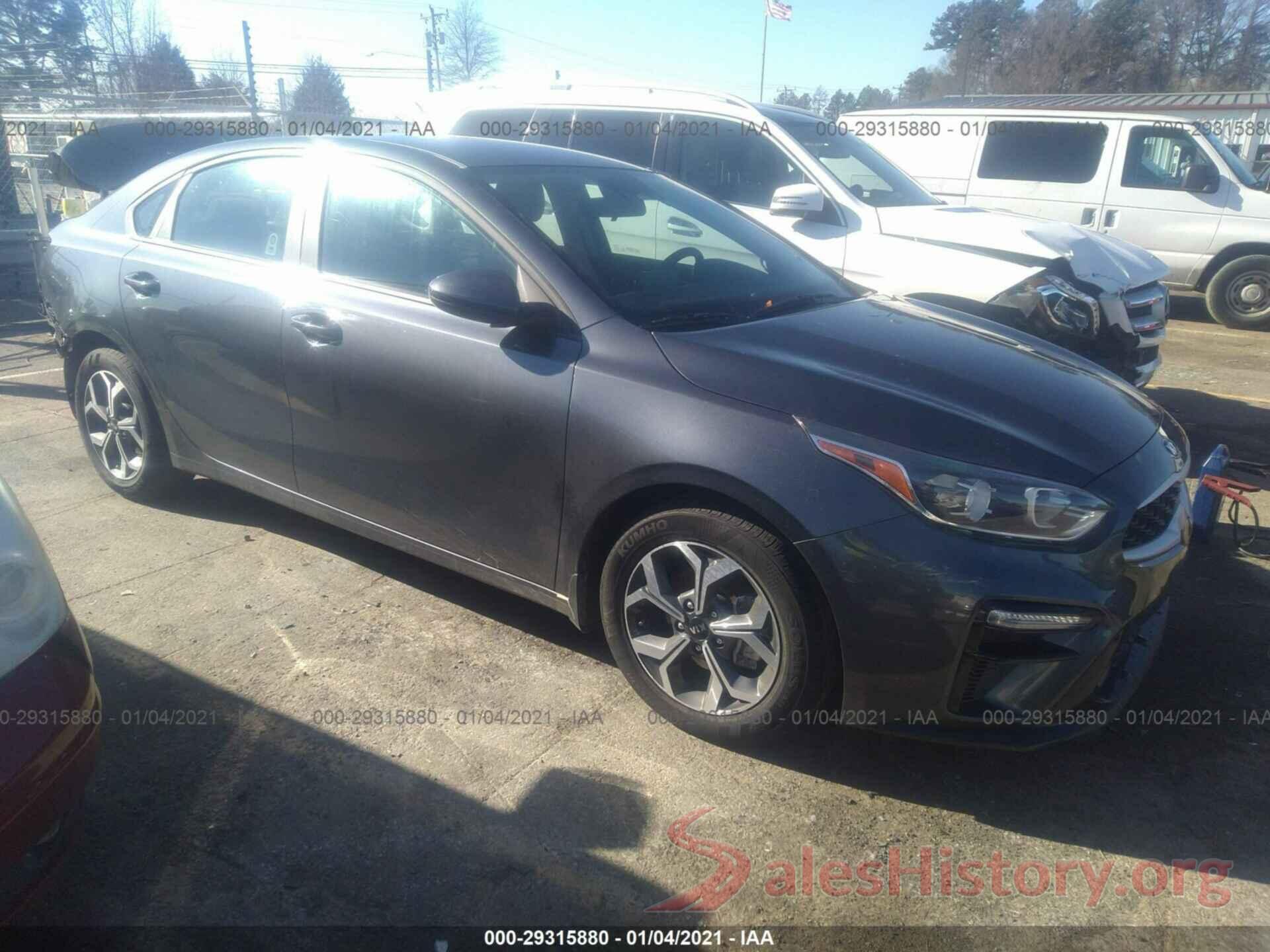 3KPF24ADXLE224076 2020 KIA FORTE