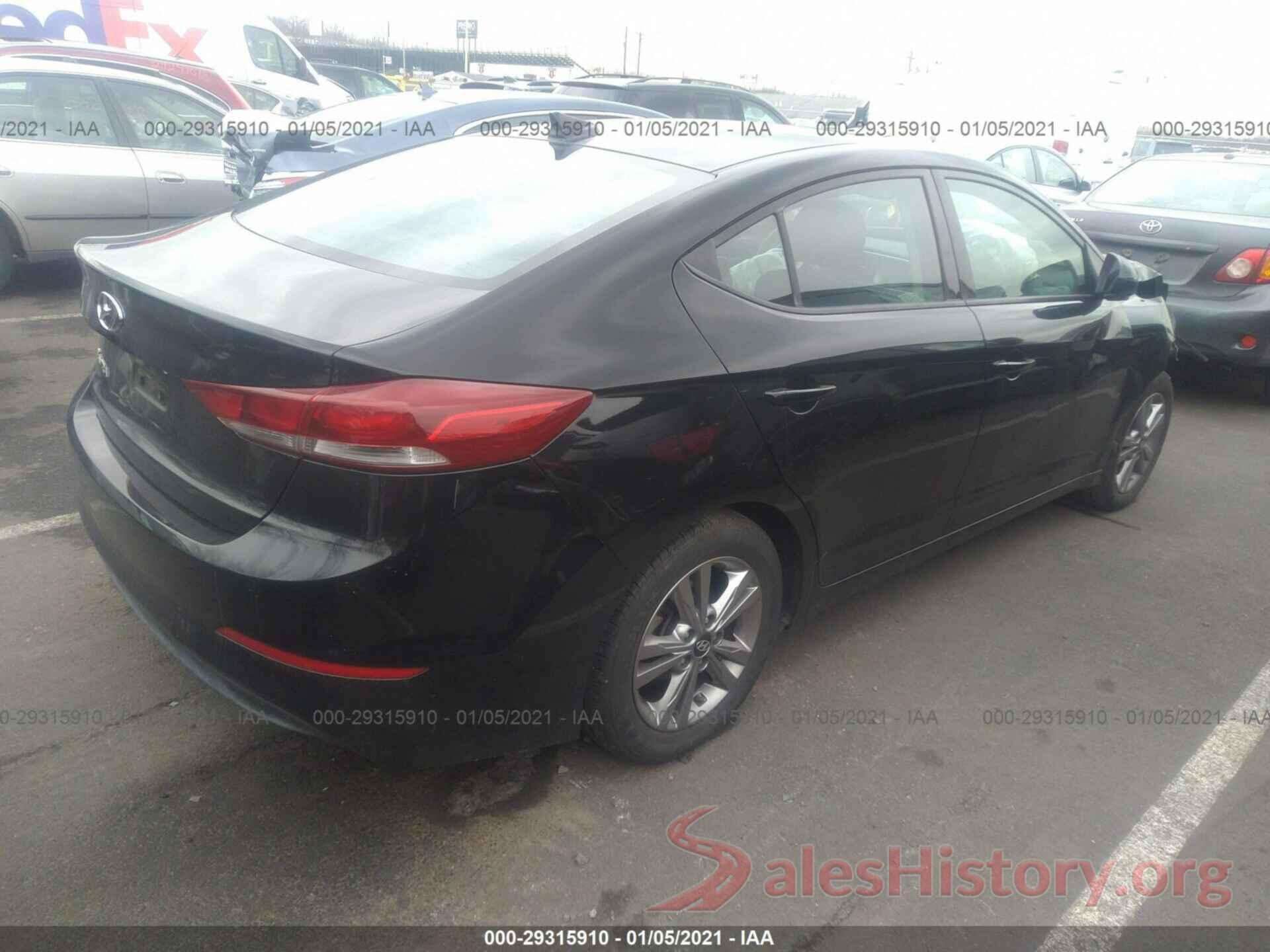 KMHD84LF5JU566999 2018 HYUNDAI ELANTRA